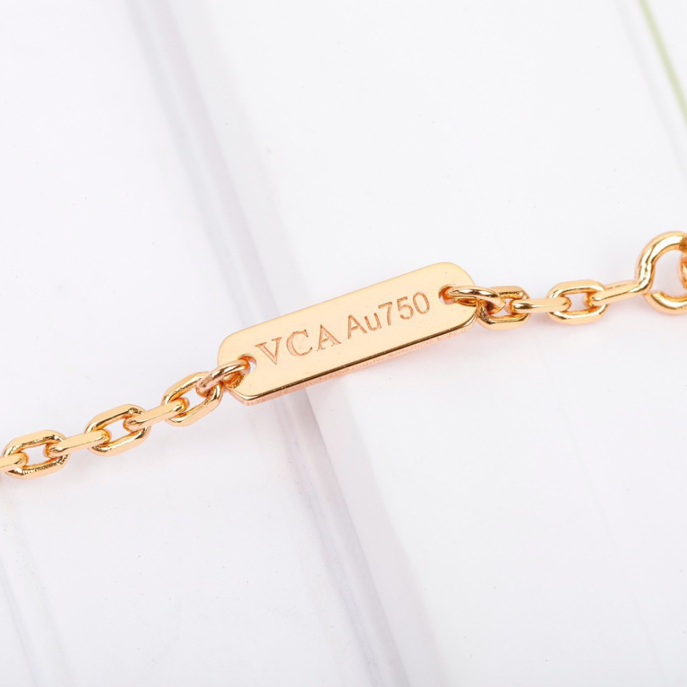 高仿首飾VanCleef&Arpels*RP7R100瓢蟲玫瑰金手鏈