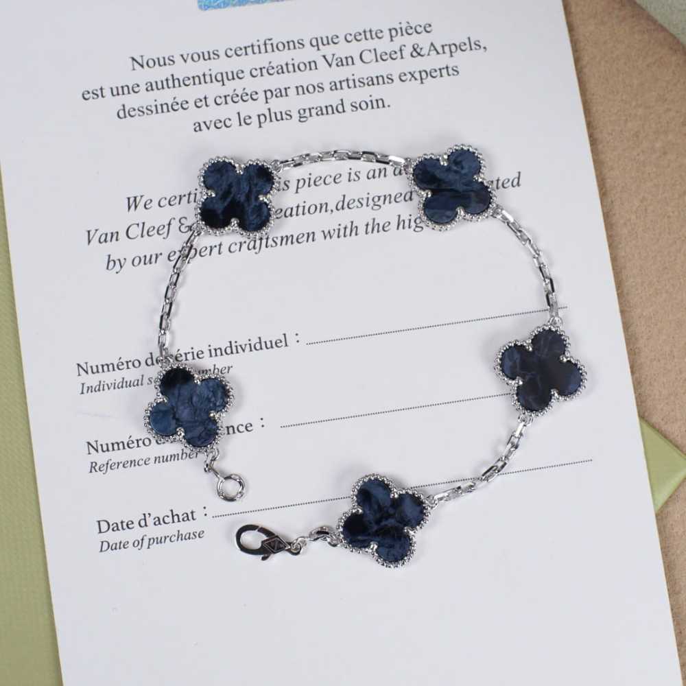 高仿首飾VanCleef&Arpels*RP7S400彼得石白金手鏈