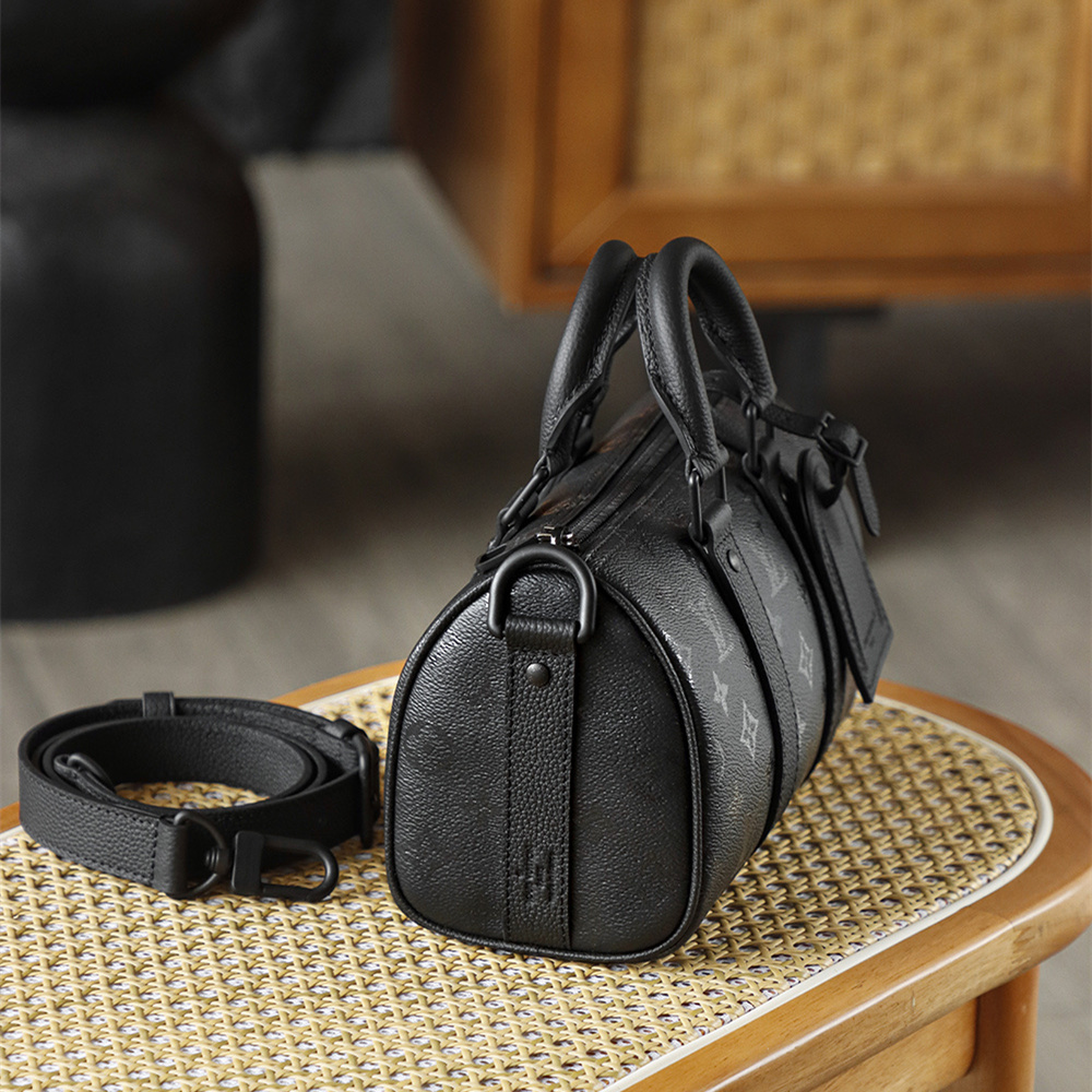 高仿LV*Keepall25系列M28369男士單肩包免檢版