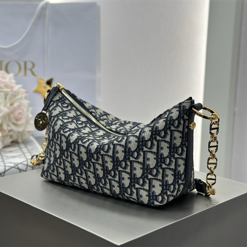 高仿Dior*Star系列S3202M928鏈條單肩腋下包印花免檢版