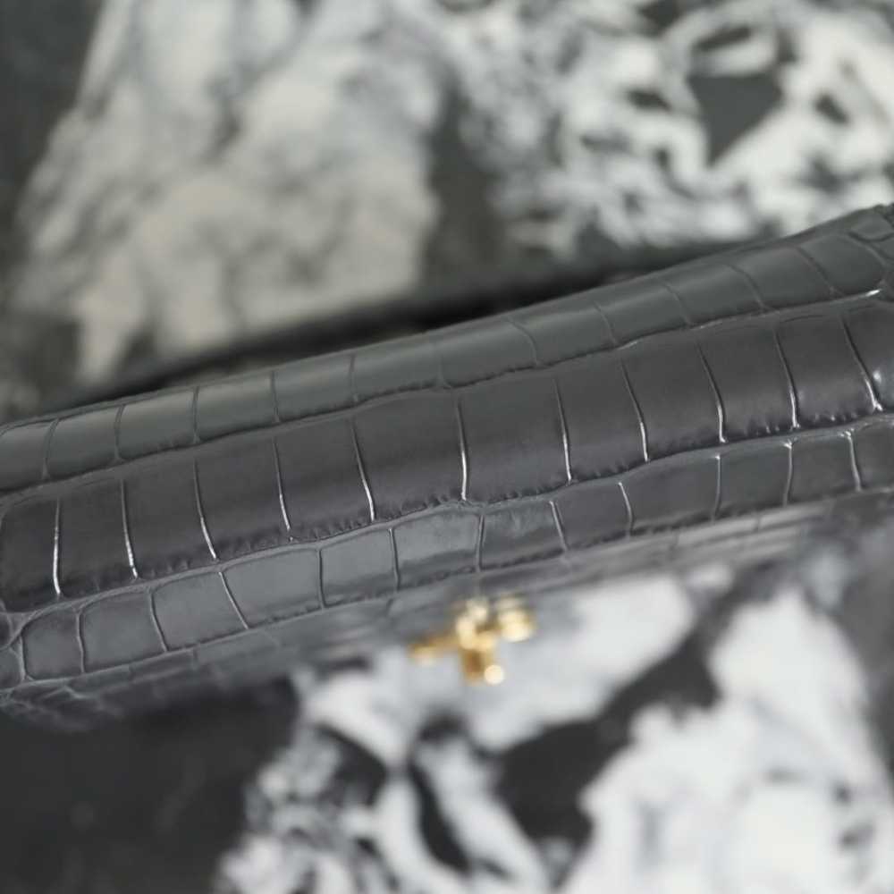 高仿Chanel*26A系列AS6424高級手工坊牛皮鱷魚紋手袋免檢版