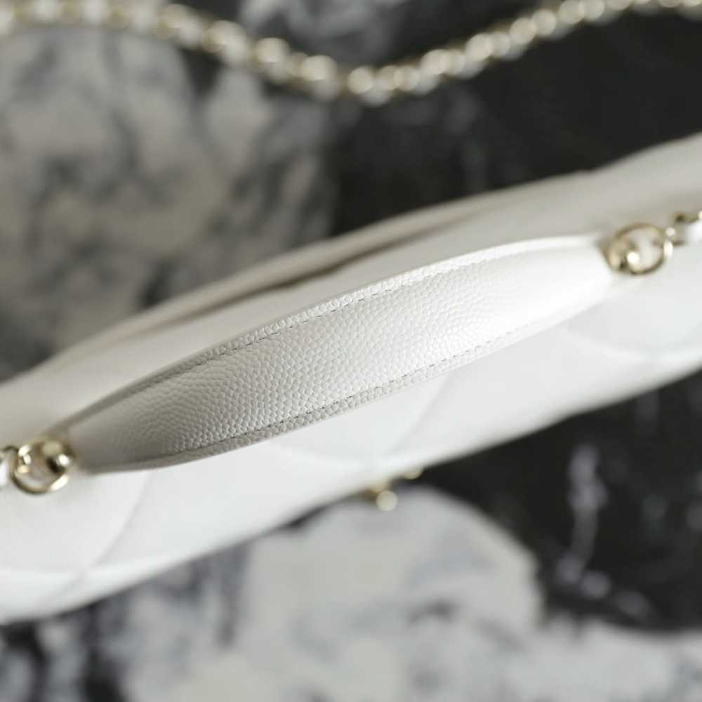 高仿Chanel*25K系列AP4932小牛皮WOC手袋白色免檢版