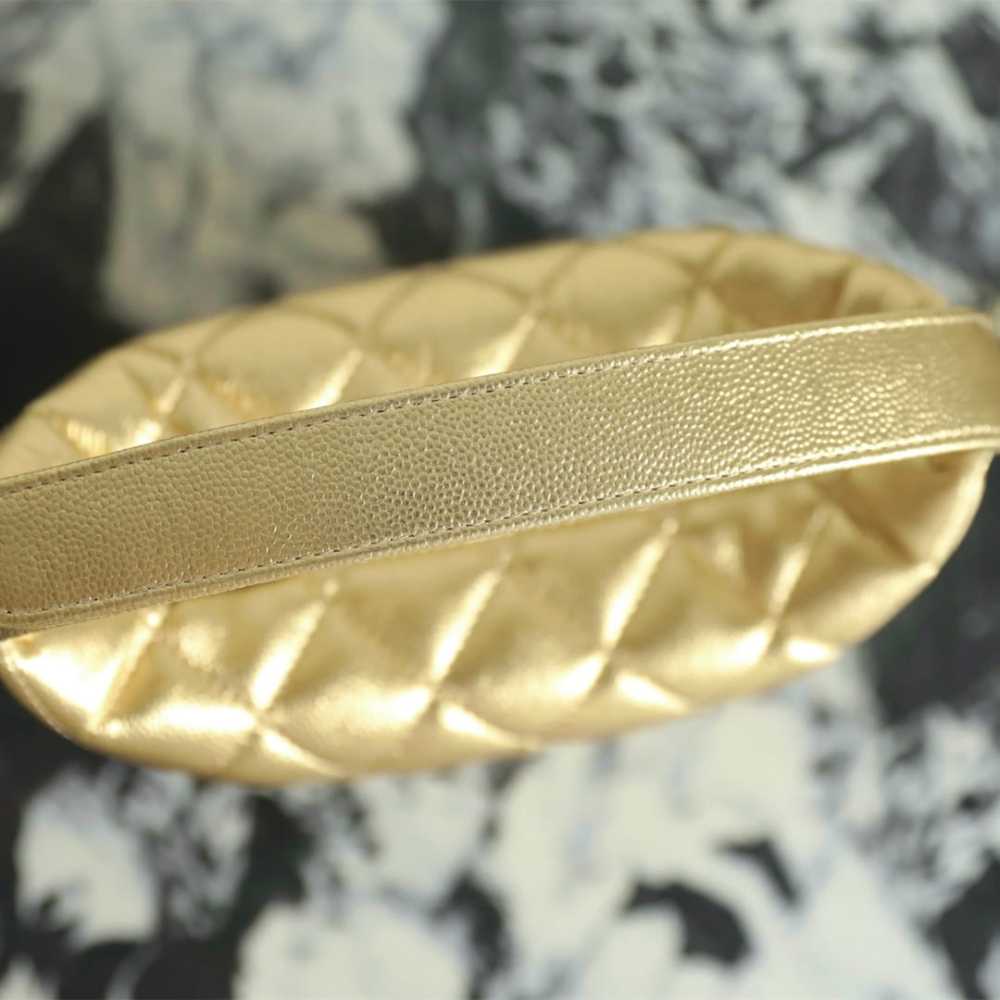 高仿Chanel*26P系列AP4386小牛皮Hobo手袋金色免檢版