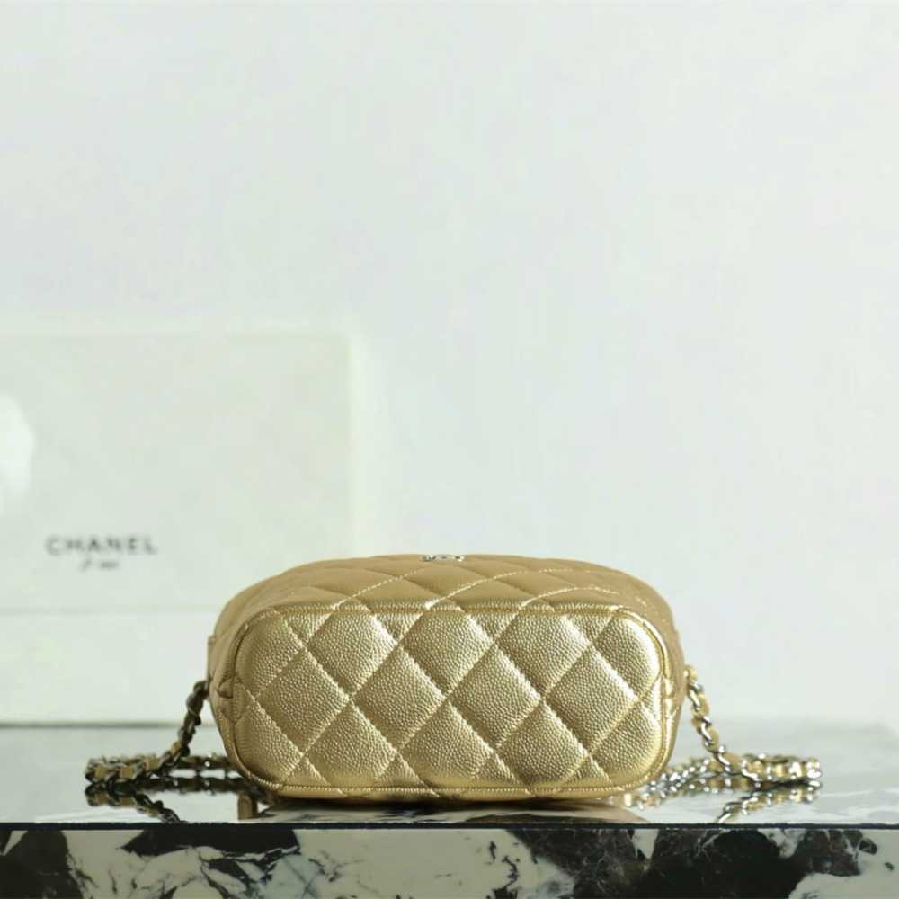 高仿Chanel*26P系列AP4386小牛皮Hobo手袋金色免檢版