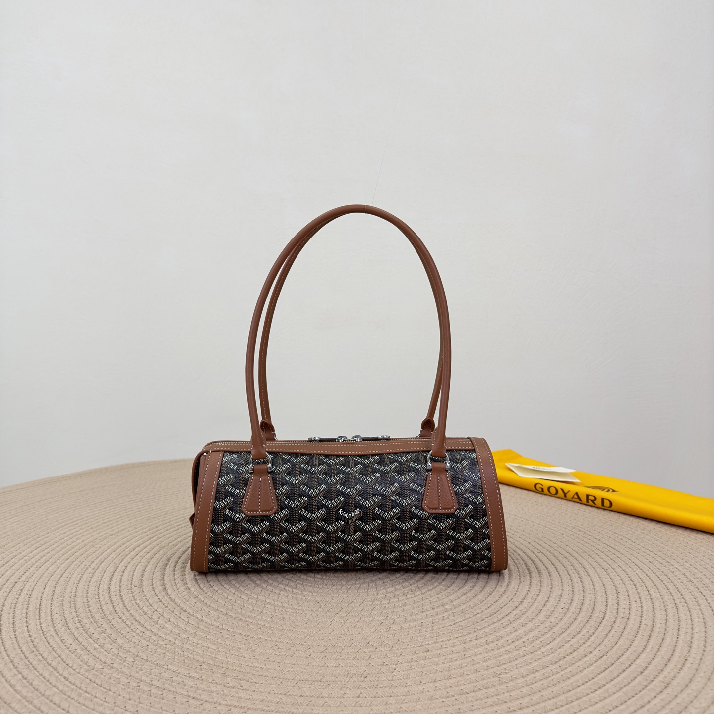 高仿Goyard*Bonbonniere系列BON01CL03P法棍包棕色純原版本