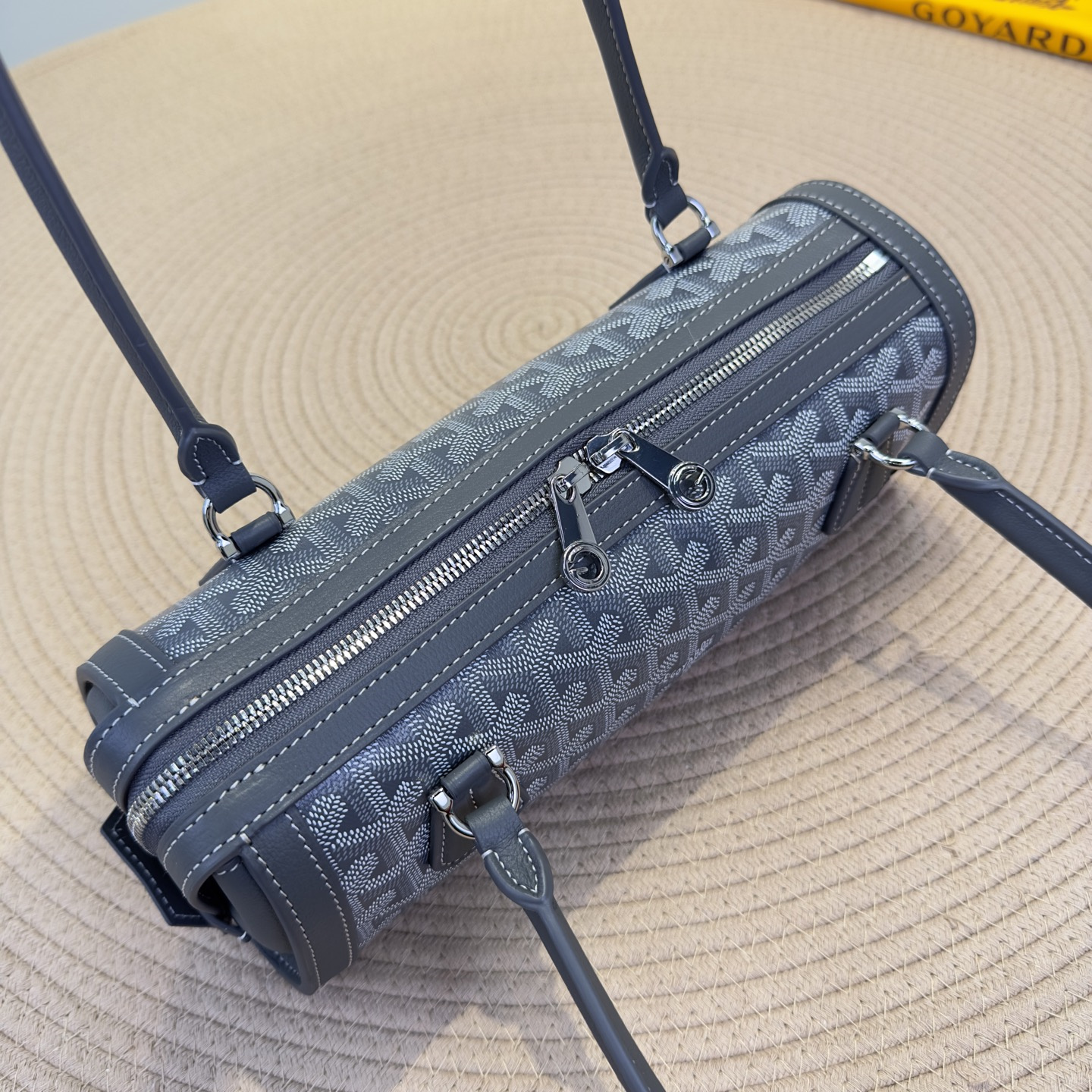 高仿Goyard*Bonbonniere系列BON51CL51P法棍包灰色純原版本