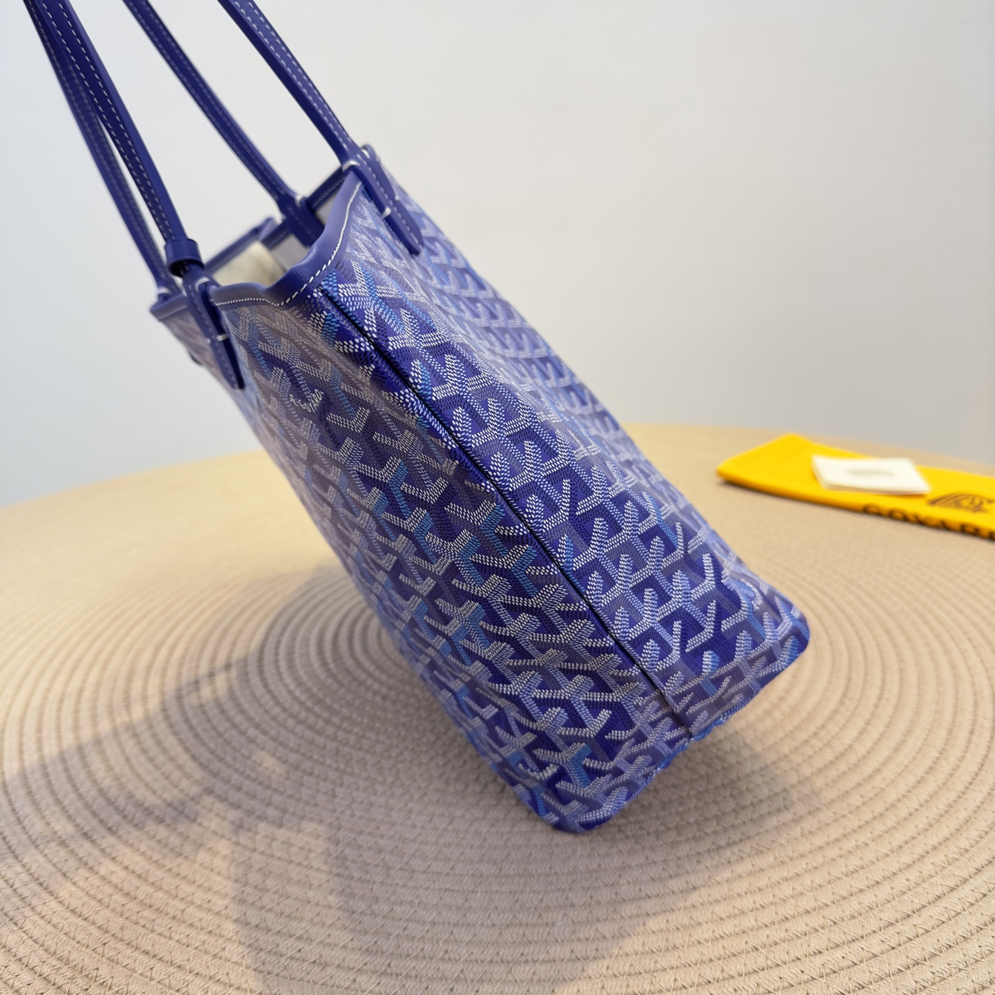 高仿Goyard*SaintLouis系列MLTY73CL21P手拎袋藍莓紫小號純原版本
