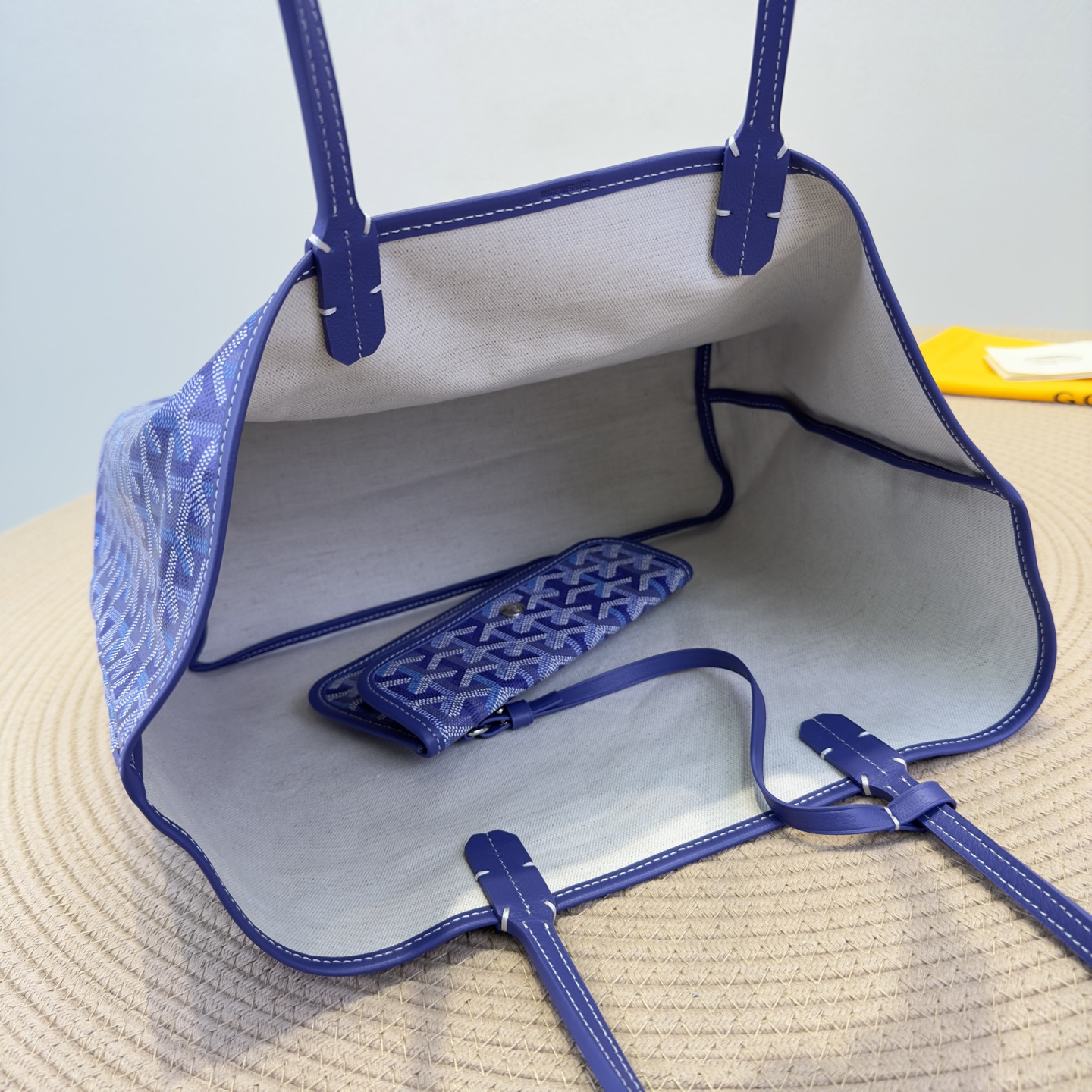 高仿Goyard*SaintLouis系列MLTY73CL21P手拎袋藍莓紫小號純原版本