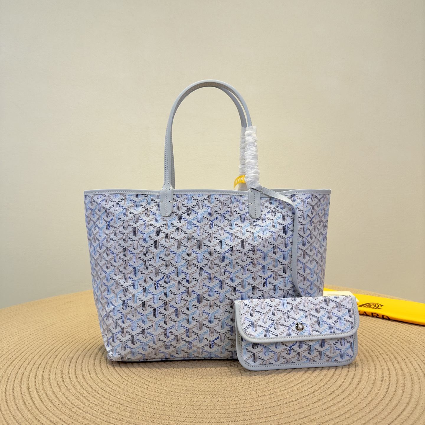 高仿Goyard*SaintLouis系列MLTY71CL23P手拎袋冰川極地藍小號純原版本
