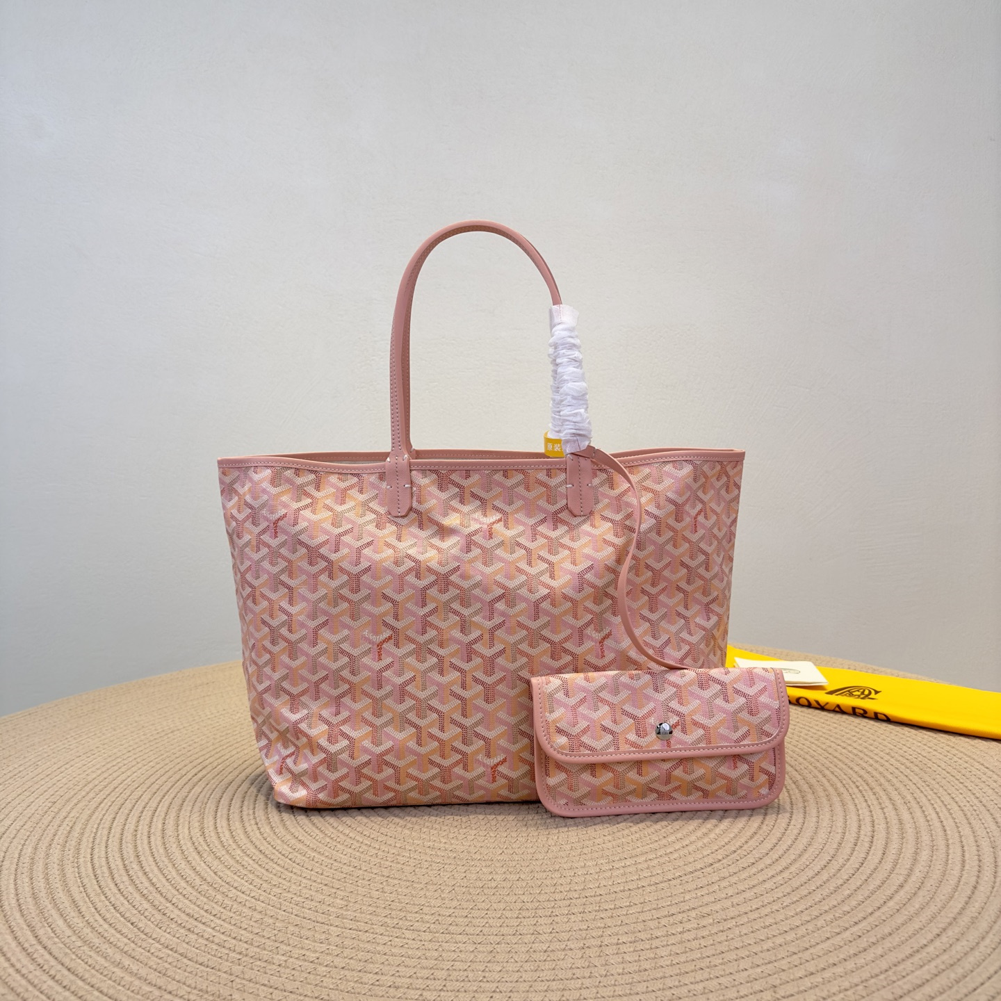 高仿Goyard*SaintLouis系列MLTY74CL42P手拎袋櫻花粉小號純原版本
