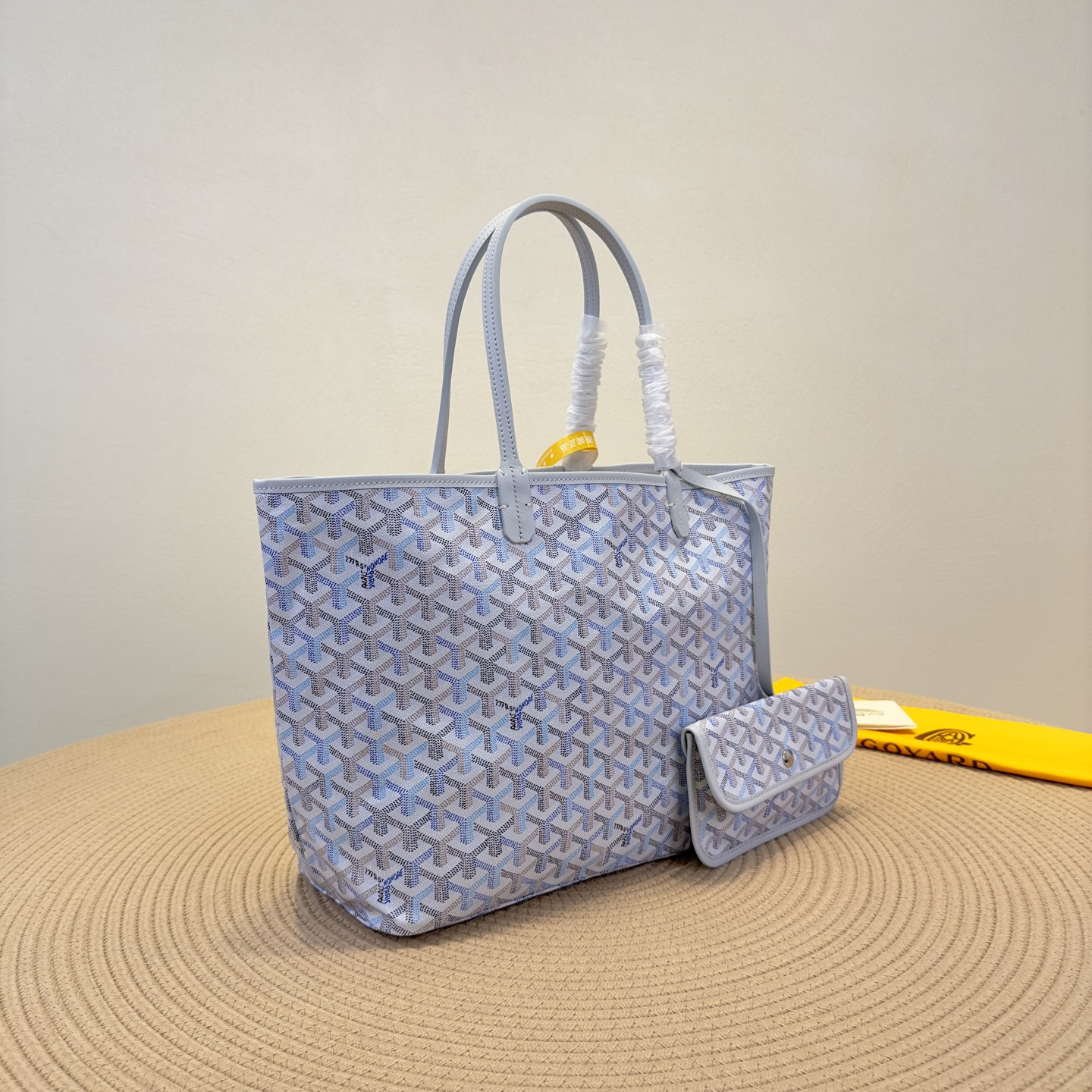 高仿Goyard*SaintLouis系列MLTY71CL23P手拎袋冰川極地藍小號純原版本