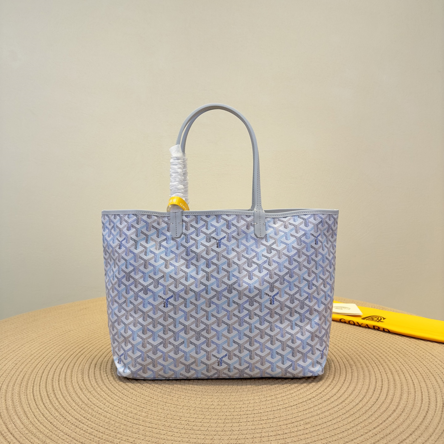 高仿Goyard*SaintLouis系列MLTY71CL23P手拎袋冰川極地藍小號純原版本
