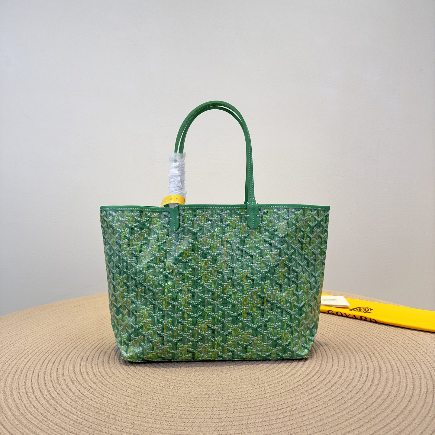 高仿Goyard*SaintLouis系列MLTY72CL69P手拎袋草地綠小號純原版本