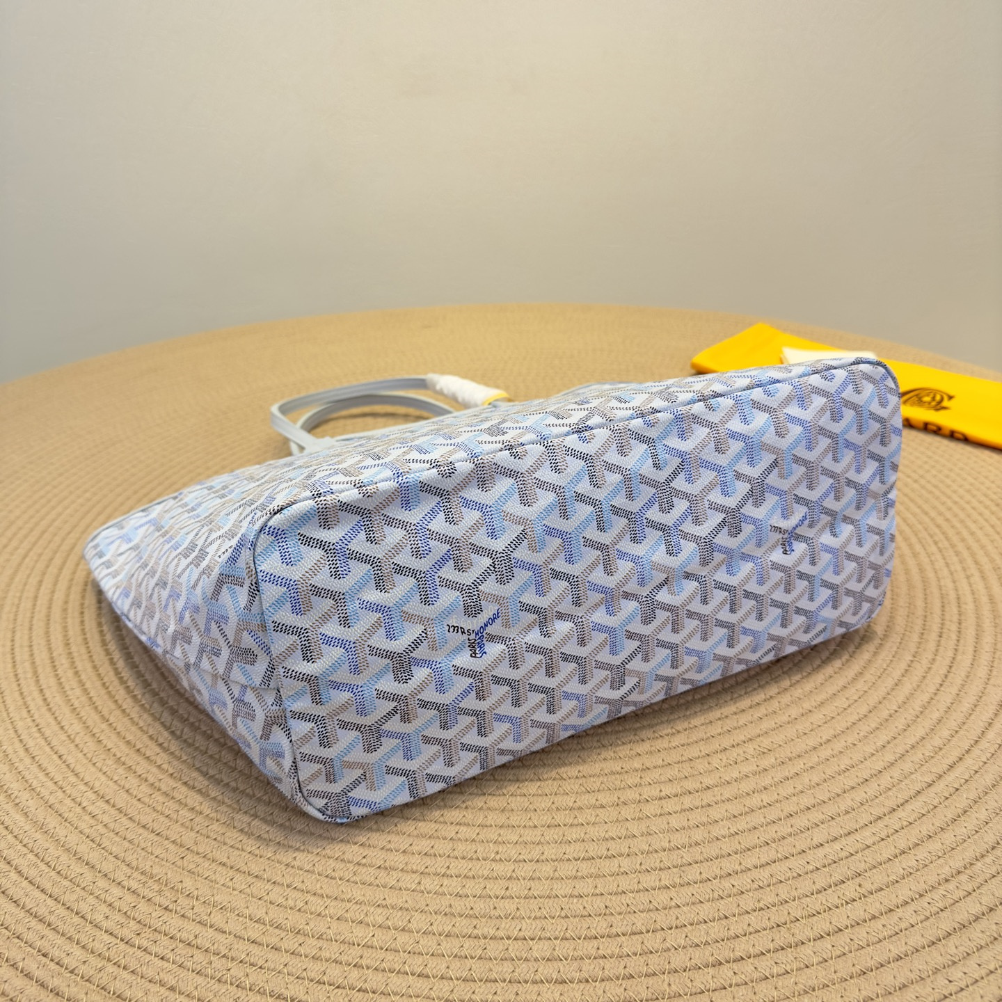 高仿Goyard*SaintLouis系列MLTY71CL23P手拎袋冰川極地藍小號純原版本