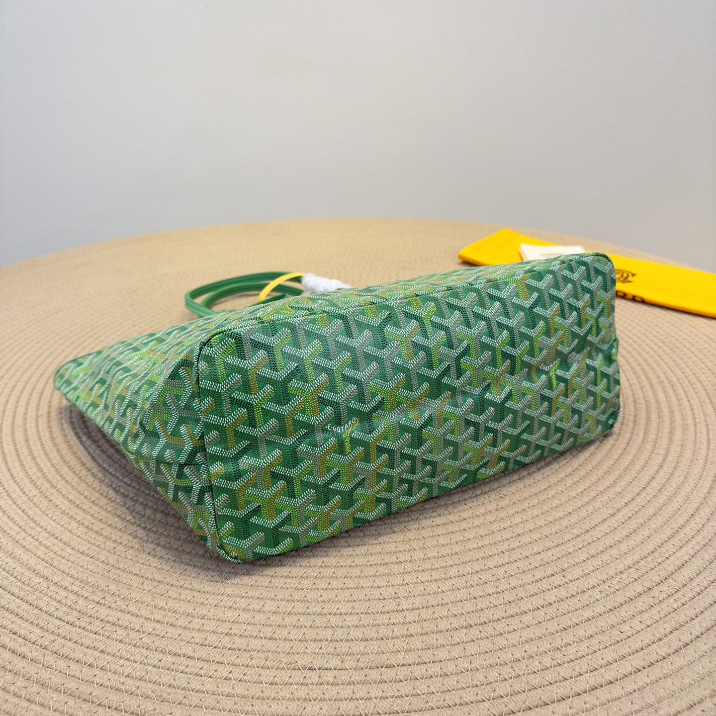 高仿Goyard*SaintLouis系列MLTY72CL69P手拎袋草地綠小號純原版本