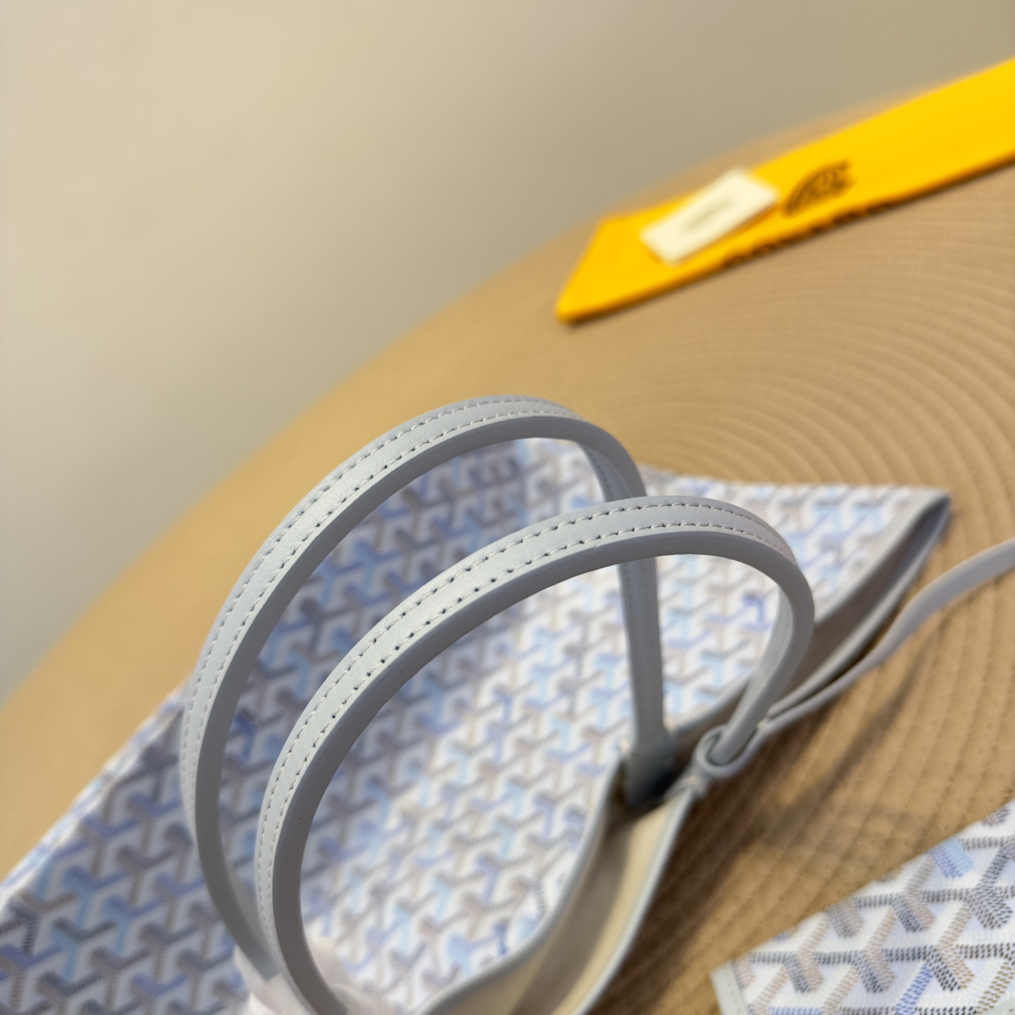 高仿Goyard*SaintLouis系列MLTY71CL23P手拎袋冰川極地藍小號純原版本