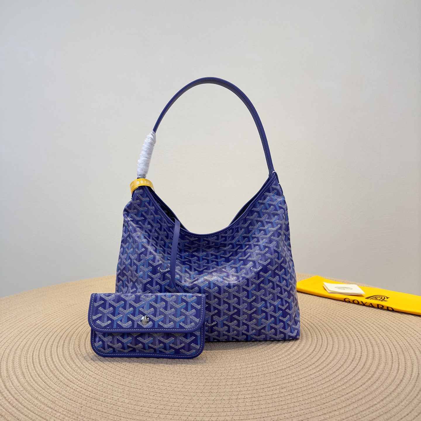 高仿Goyard*Hobo系列Boheme73CL21P購物袋藍莓紫大號純原版本