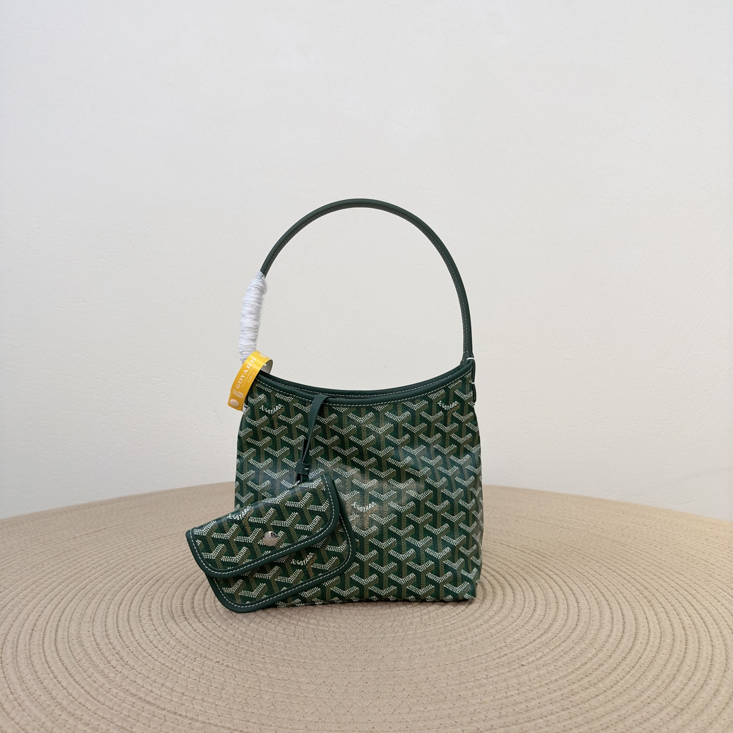 高仿Goyard*Boheme系列09CL09P單肩包綠色Mini純原版本