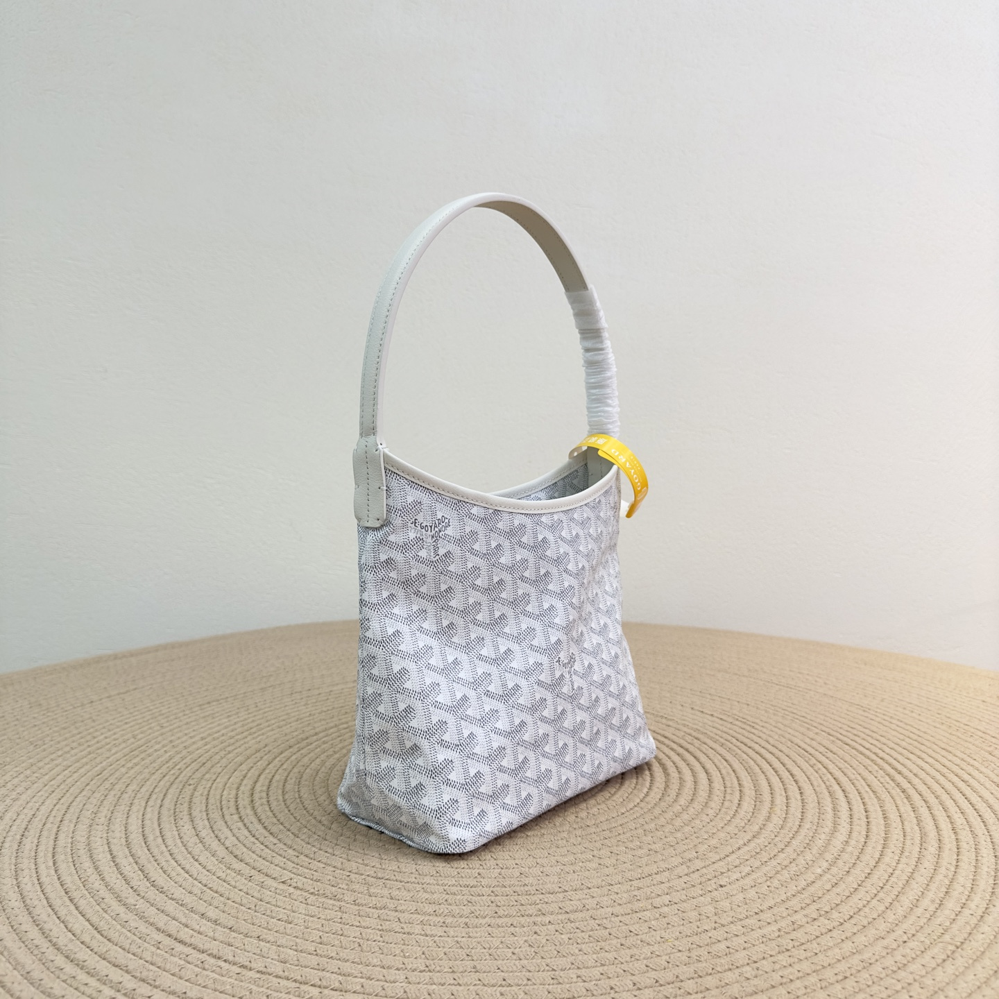 高仿Goyard*Boheme系列50CL50P單肩包白色Mini純原版本
