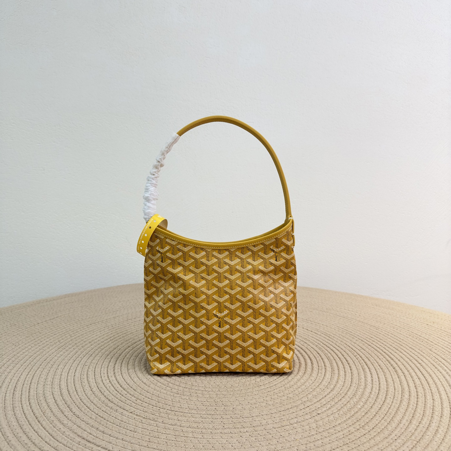 高仿Goyard*Boheme系列08CL08P單肩包黃色Mini純原版本