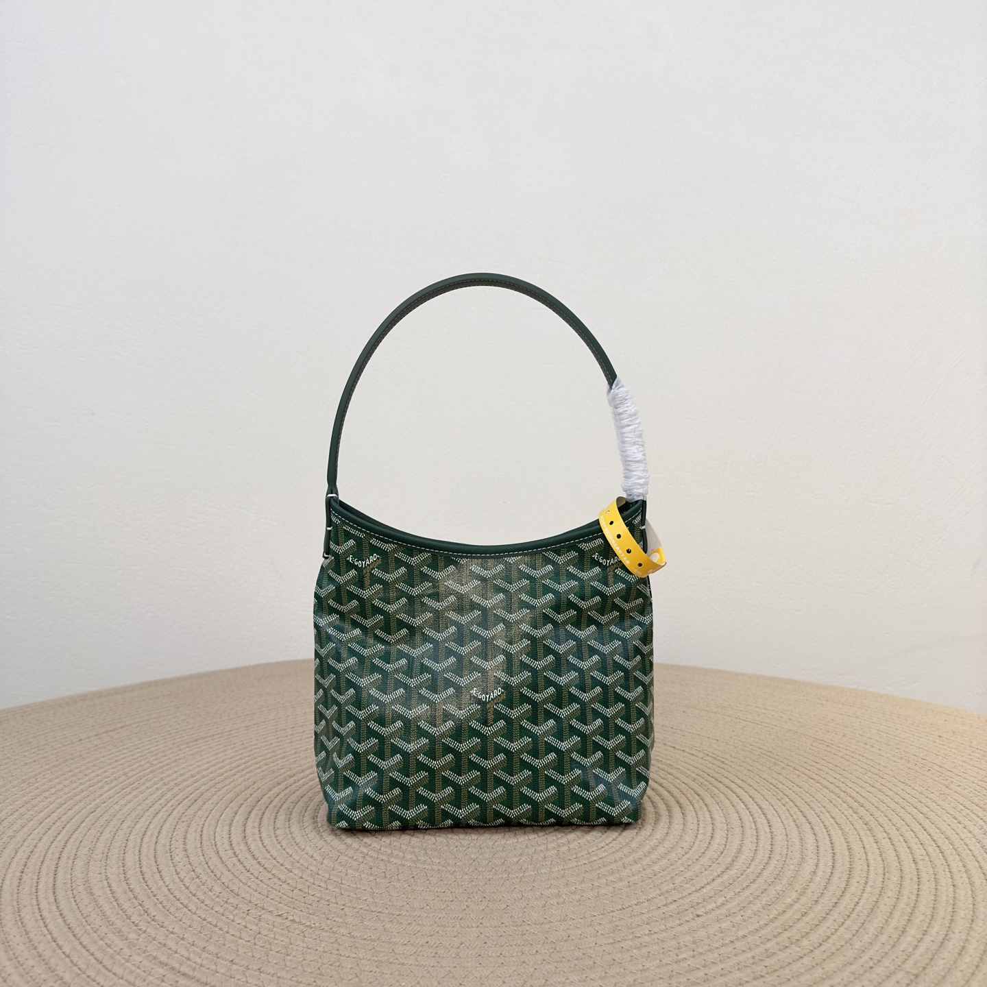 高仿Goyard*Boheme系列09CL09P單肩包綠色Mini純原版本
