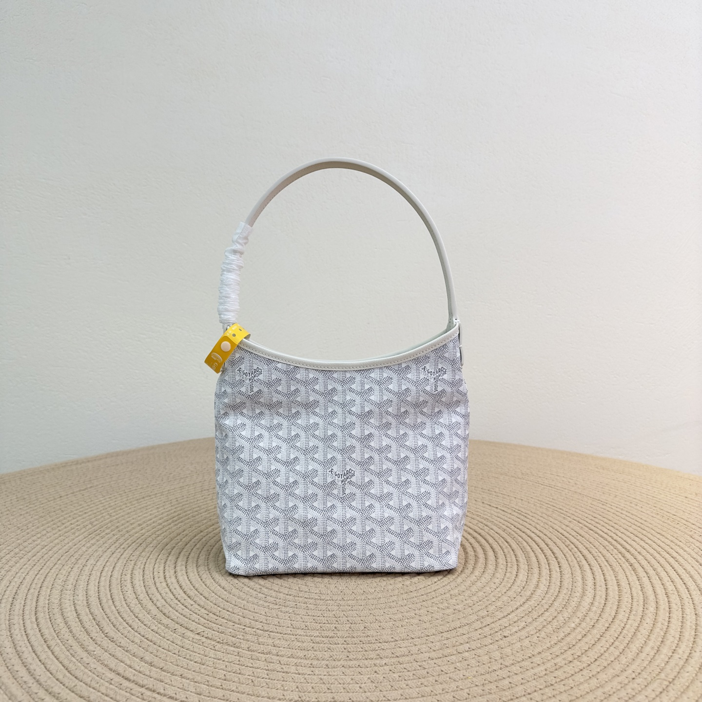 高仿Goyard*Boheme系列50CL50P單肩包白色Mini純原版本