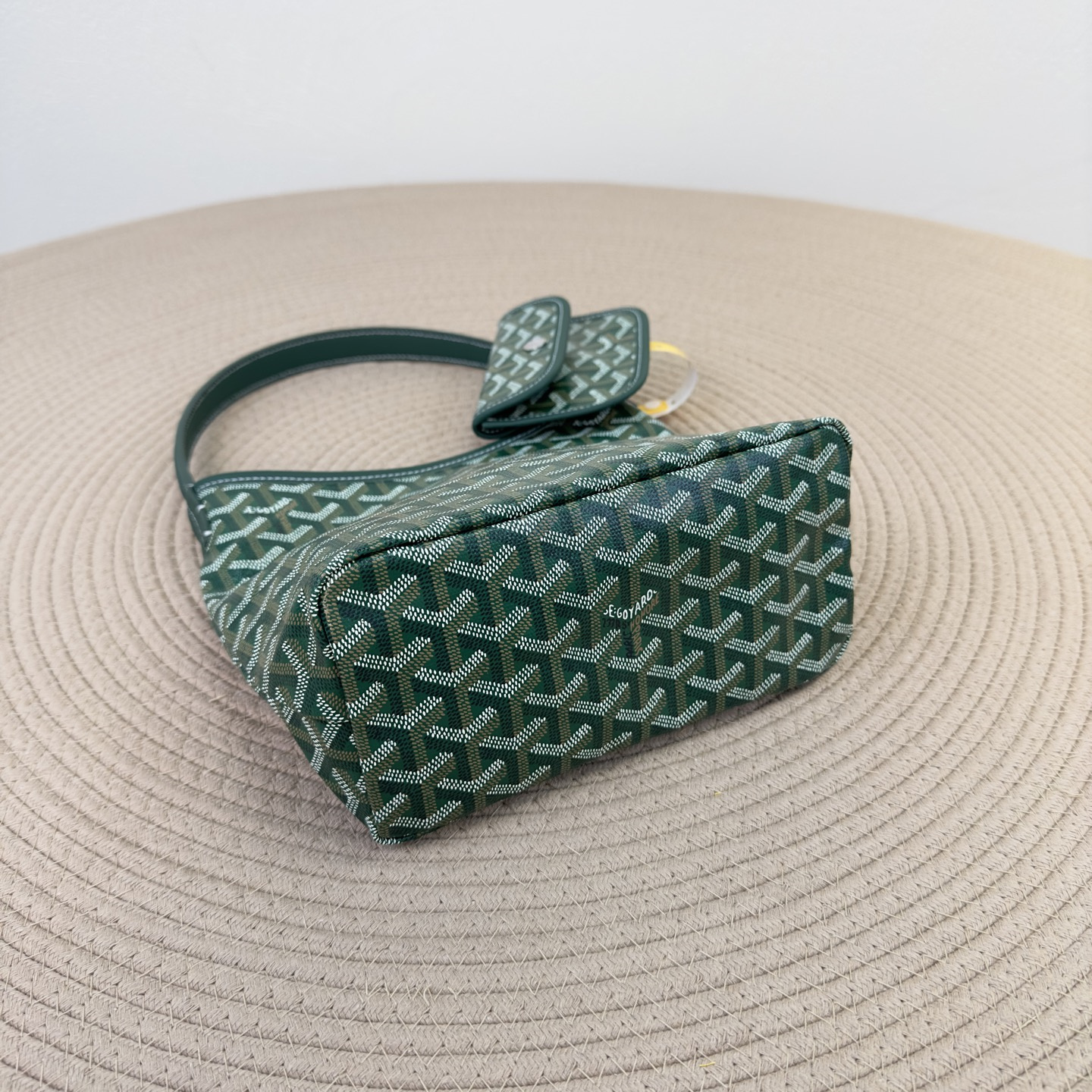 高仿Goyard*Boheme系列09CL09P單肩包綠色Mini純原版本