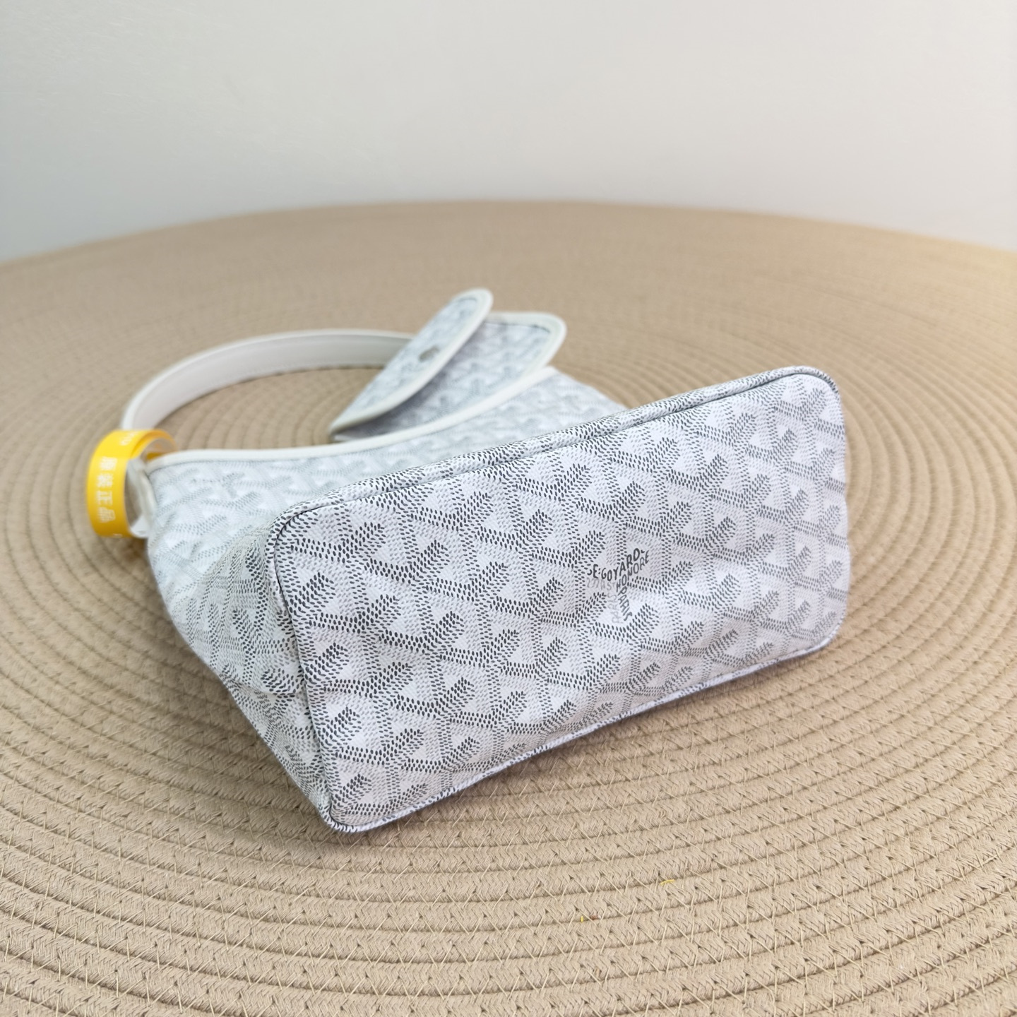 高仿Goyard*Boheme系列50CL50P單肩包白色Mini純原版本