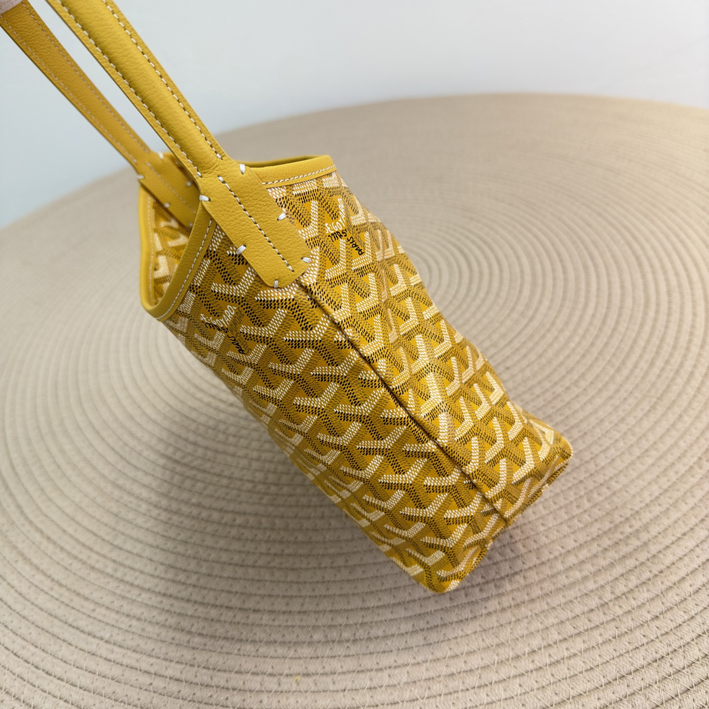 高仿Goyard*Boheme系列08CL08P單肩包黃色Mini純原版本