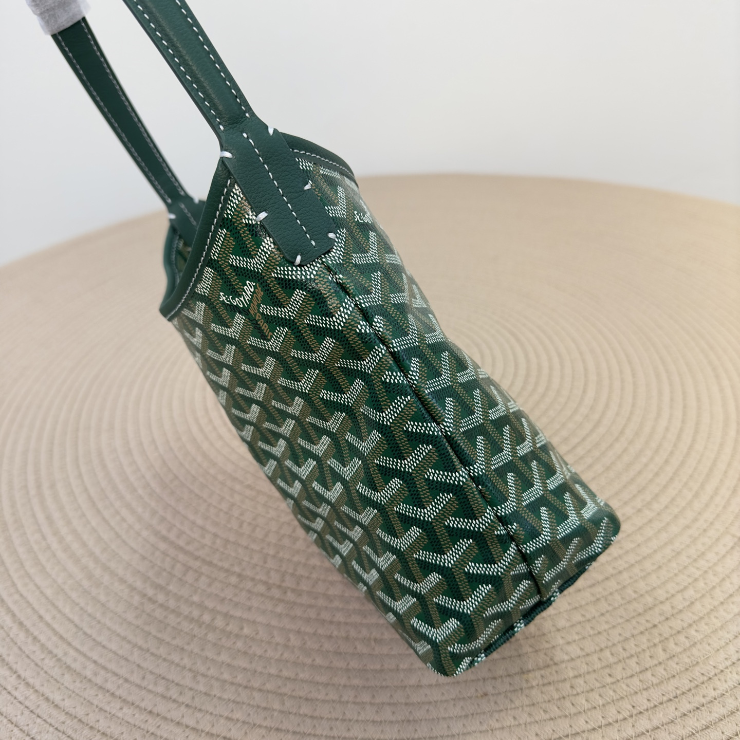 高仿Goyard*Boheme系列09CL09P單肩包綠色Mini純原版本