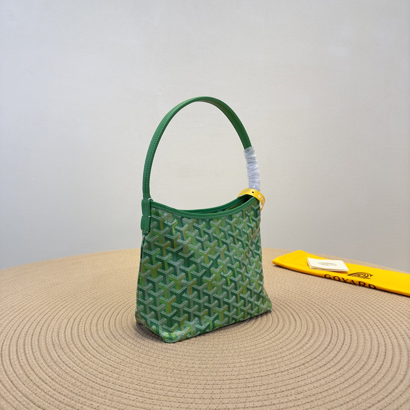 高仿Goyard*Hobo系列72CL69P購物袋草地綠mini純原版本