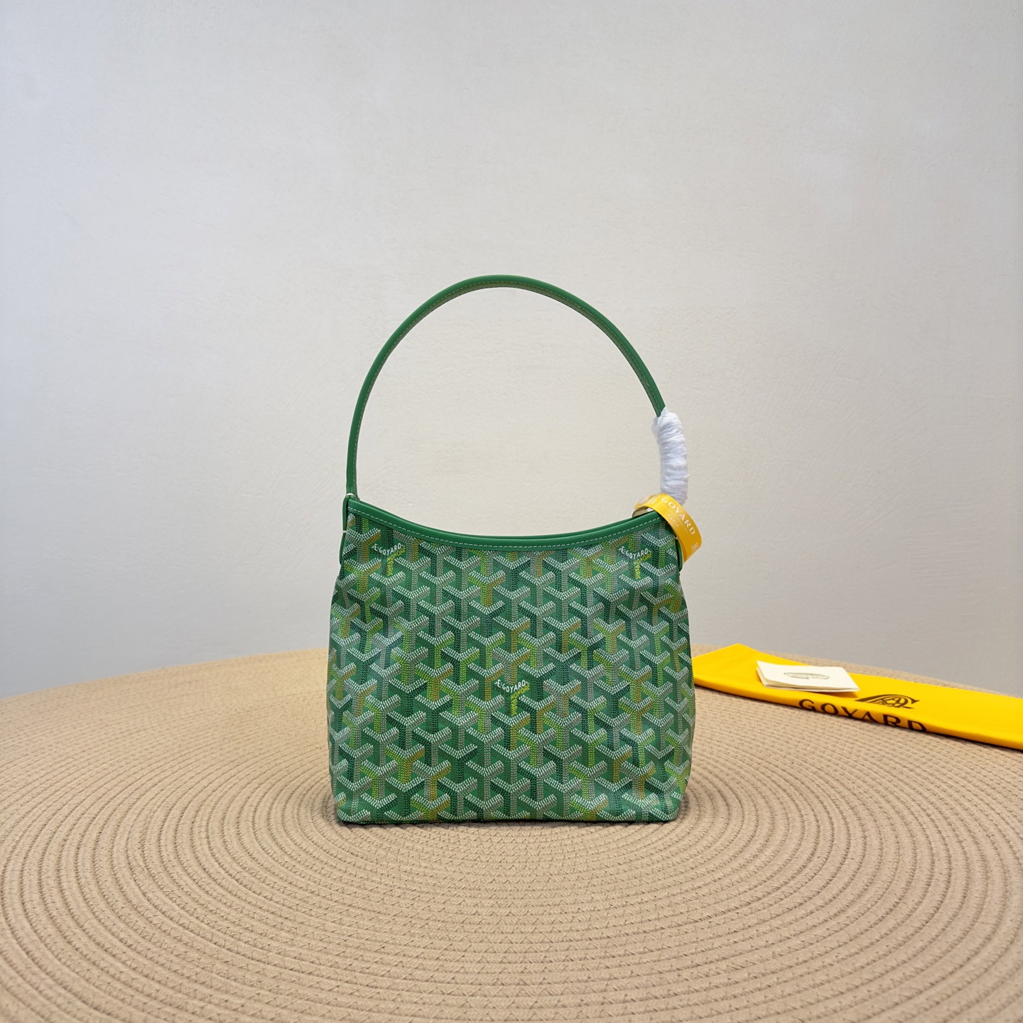 高仿Goyard*Hobo系列72CL69P購物袋草地綠mini純原版本
