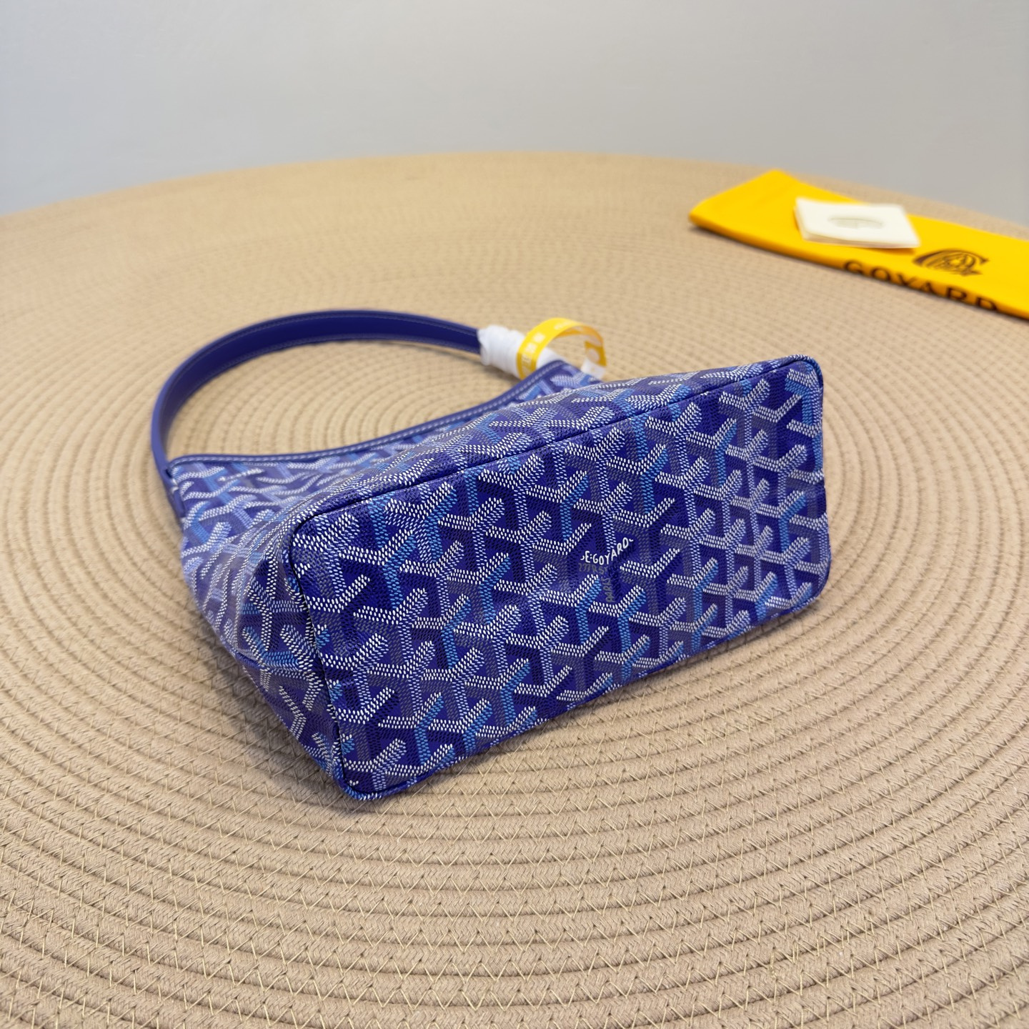 高仿Goyard*Hobo系列73CL21P購物袋藍莓紫mini純原版本