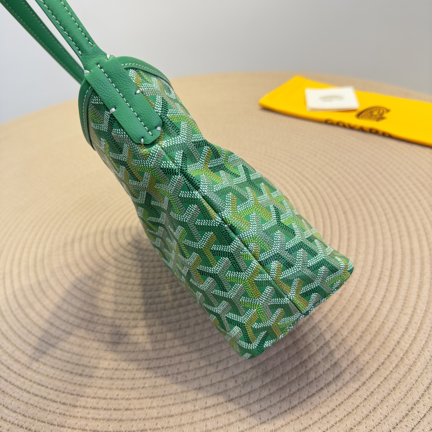 高仿Goyard*Hobo系列72CL69P購物袋草地綠mini純原版本