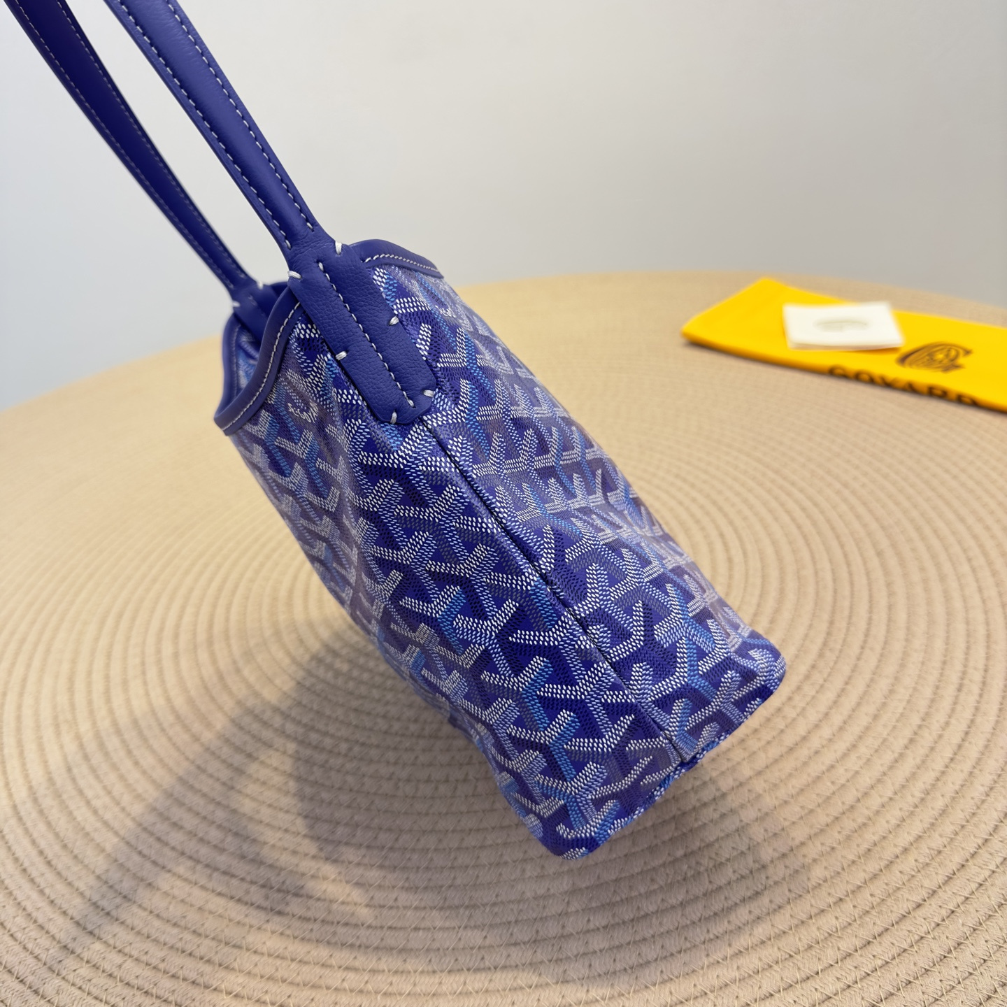 高仿Goyard*Hobo系列73CL21P購物袋藍莓紫mini純原版本