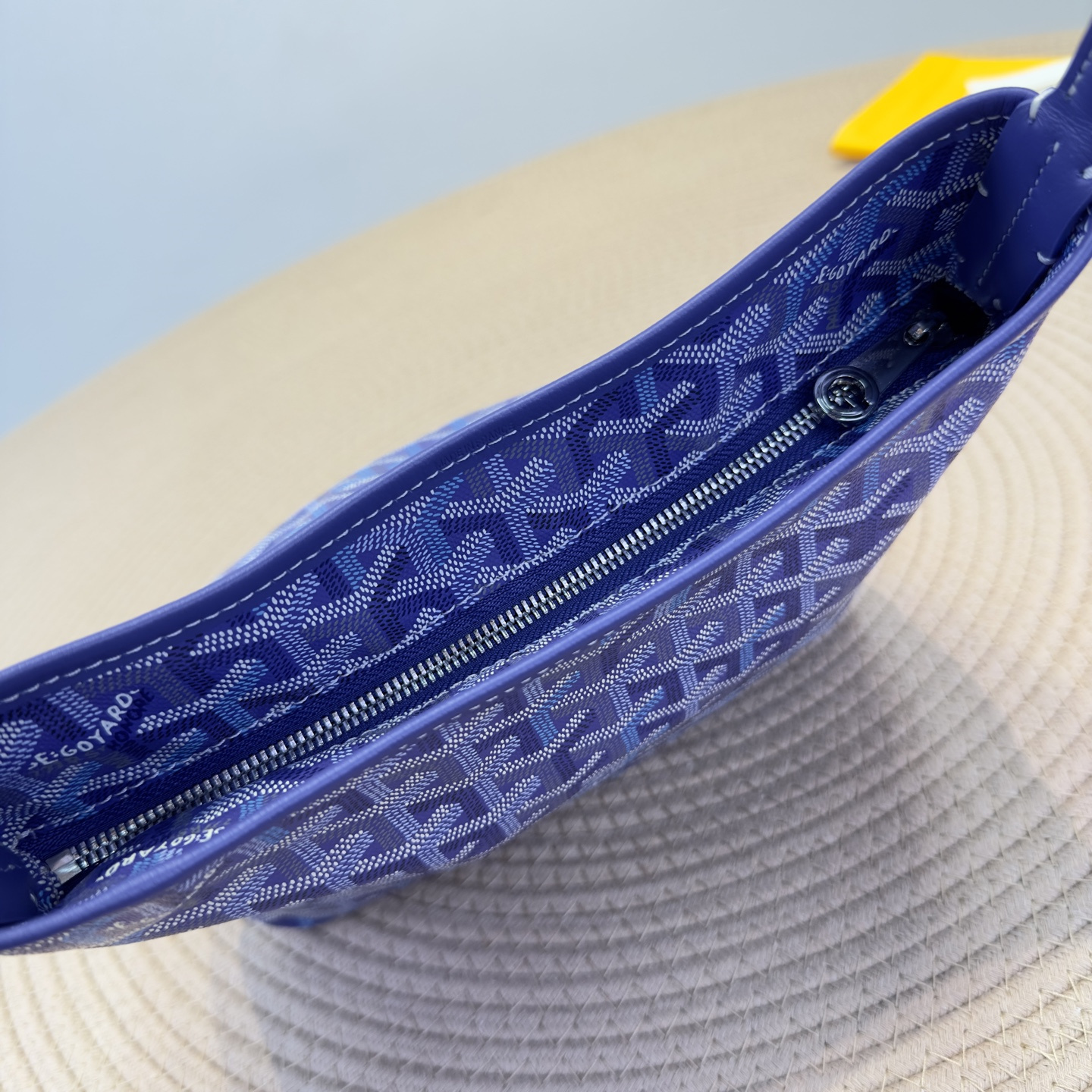 高仿Goyard*Hobo系列73CL21P購物袋藍莓紫mini純原版本