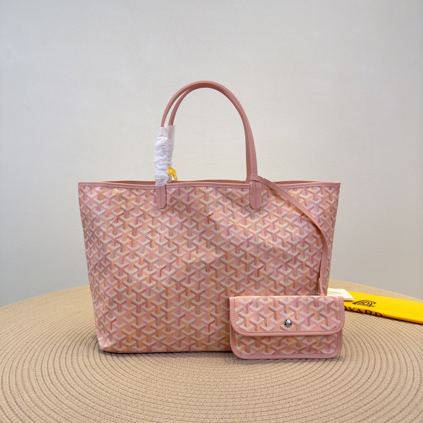 高仿Goyard*SaintLouis系列Tote74CL42P手拎袋櫻花粉大號純原版本