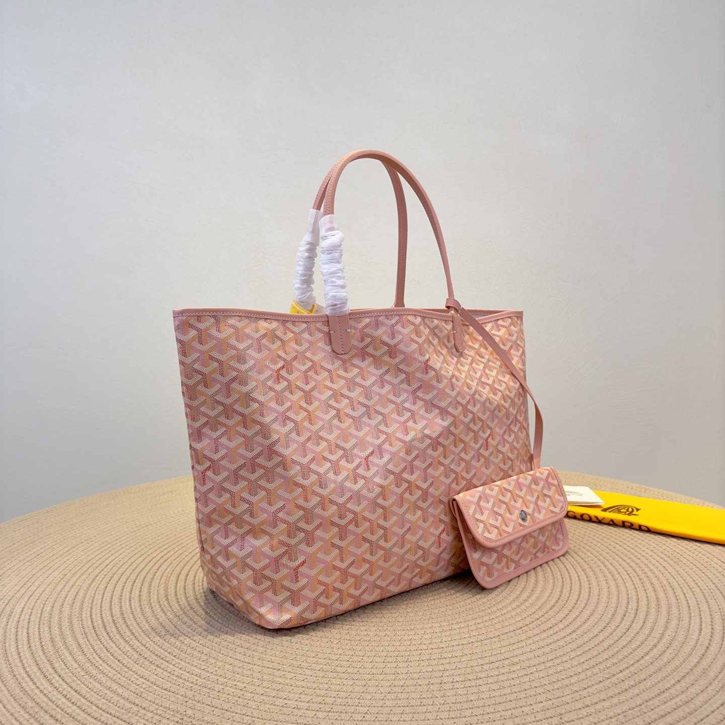 高仿Goyard*SaintLouis系列Tote74CL42P手拎袋櫻花粉大號純原版本