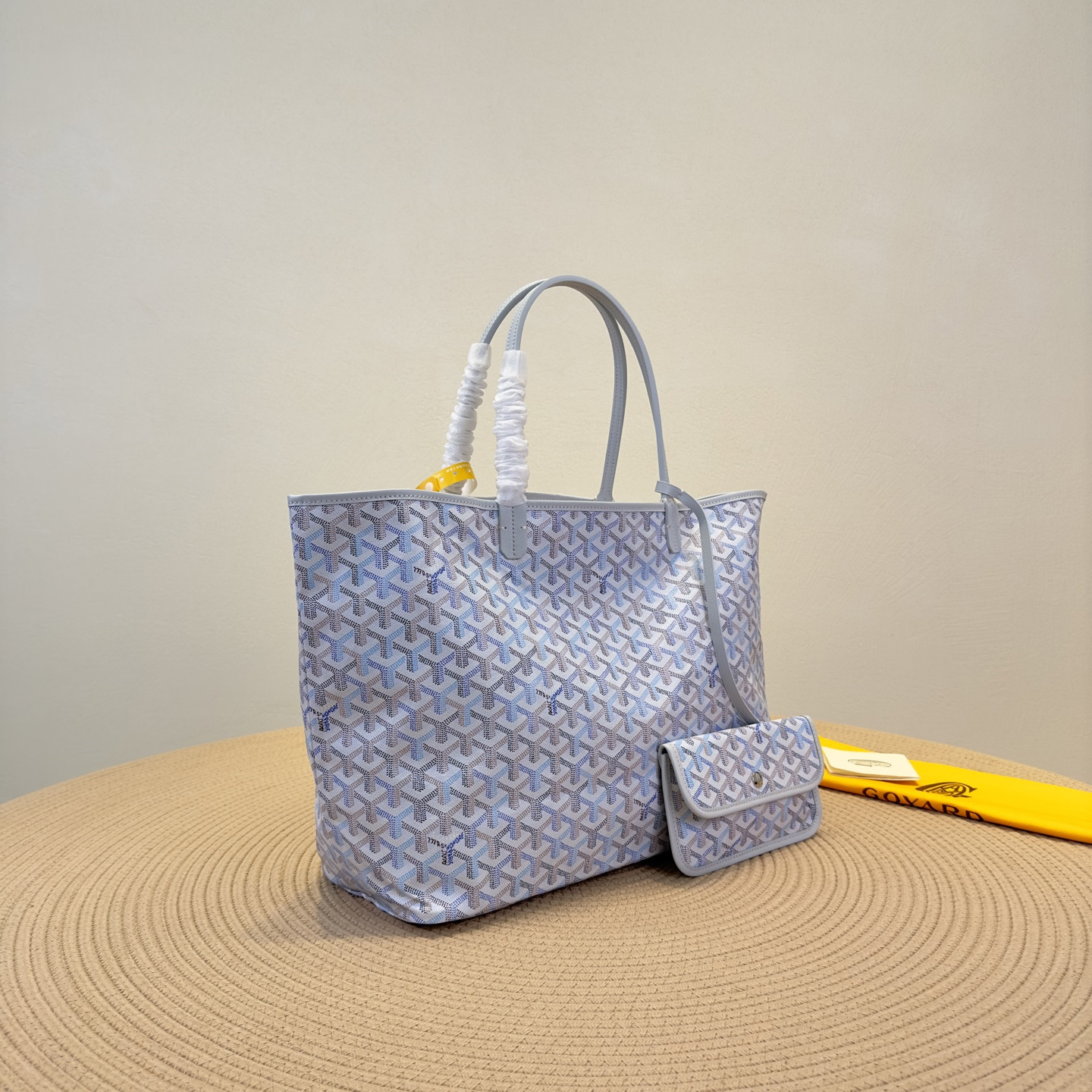 高仿Goyard*SaintLouis系列Tote71CL23P手拎袋冰川極地藍大號純原版本