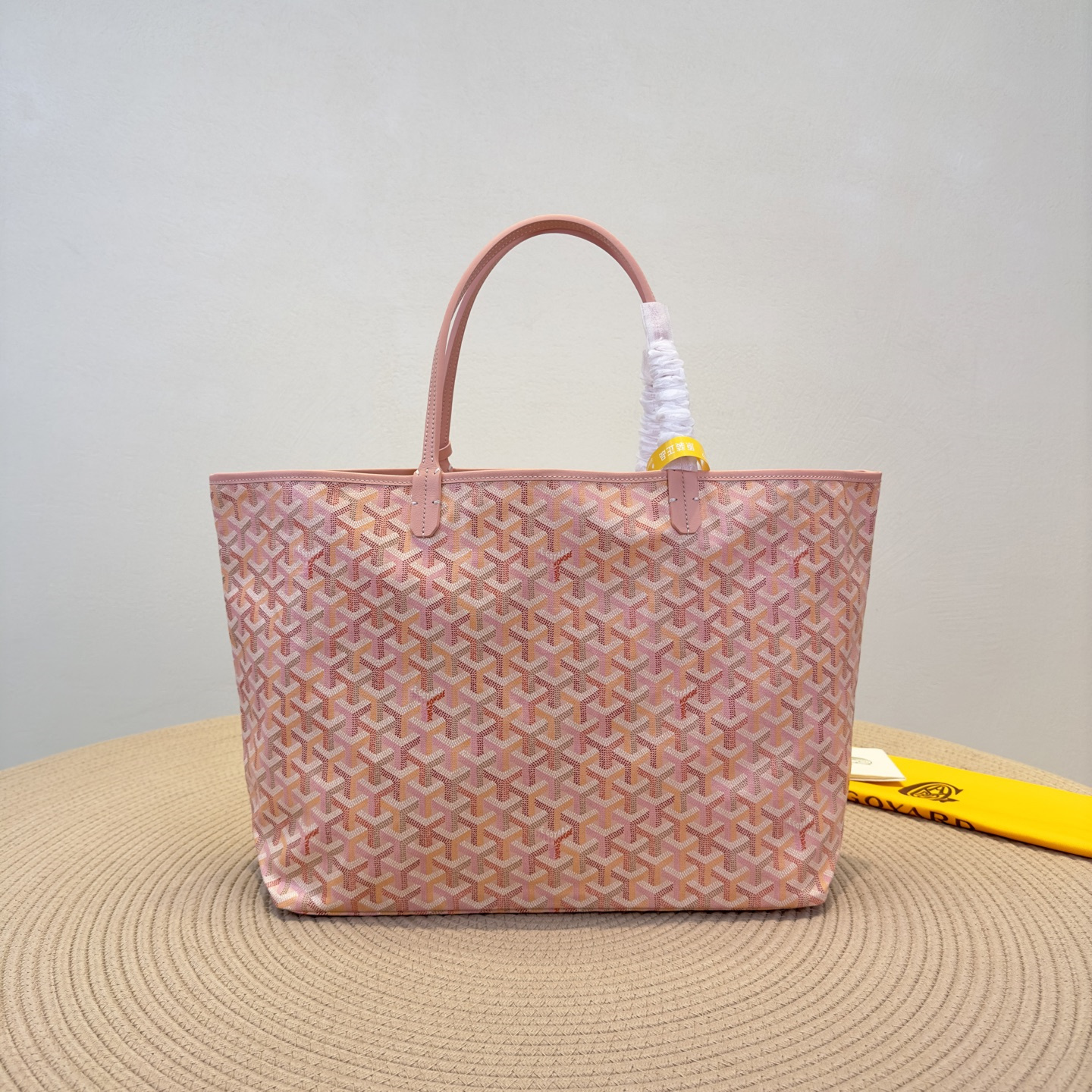 高仿Goyard*SaintLouis系列Tote74CL42P手拎袋櫻花粉大號純原版本
