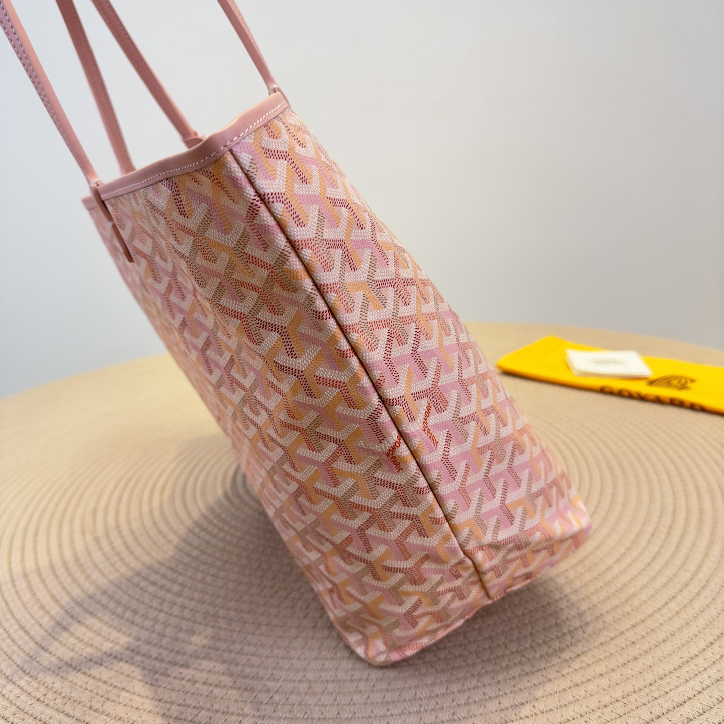 高仿Goyard*SaintLouis系列Tote74CL42P手拎袋櫻花粉大號純原版本