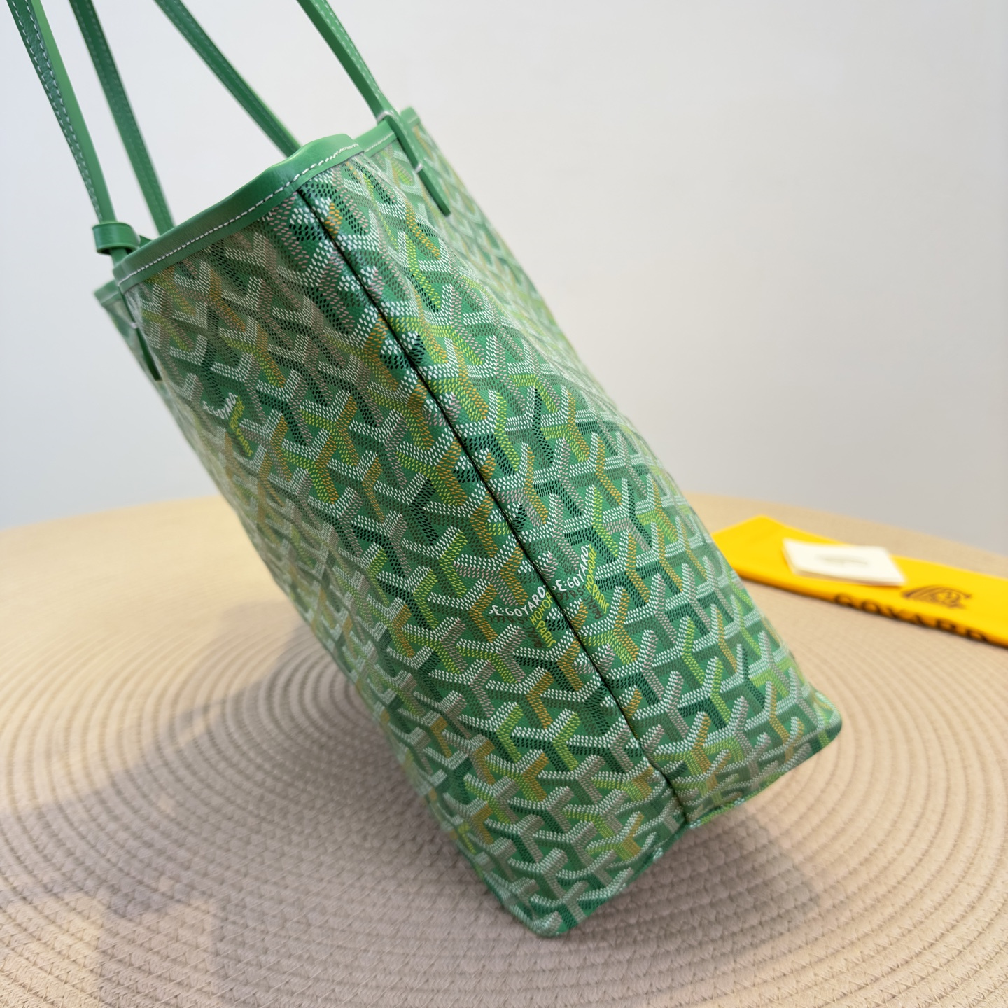 高仿Goyard*SaintLouis系列Tote72CL69P手拎袋草地綠大號純原版本