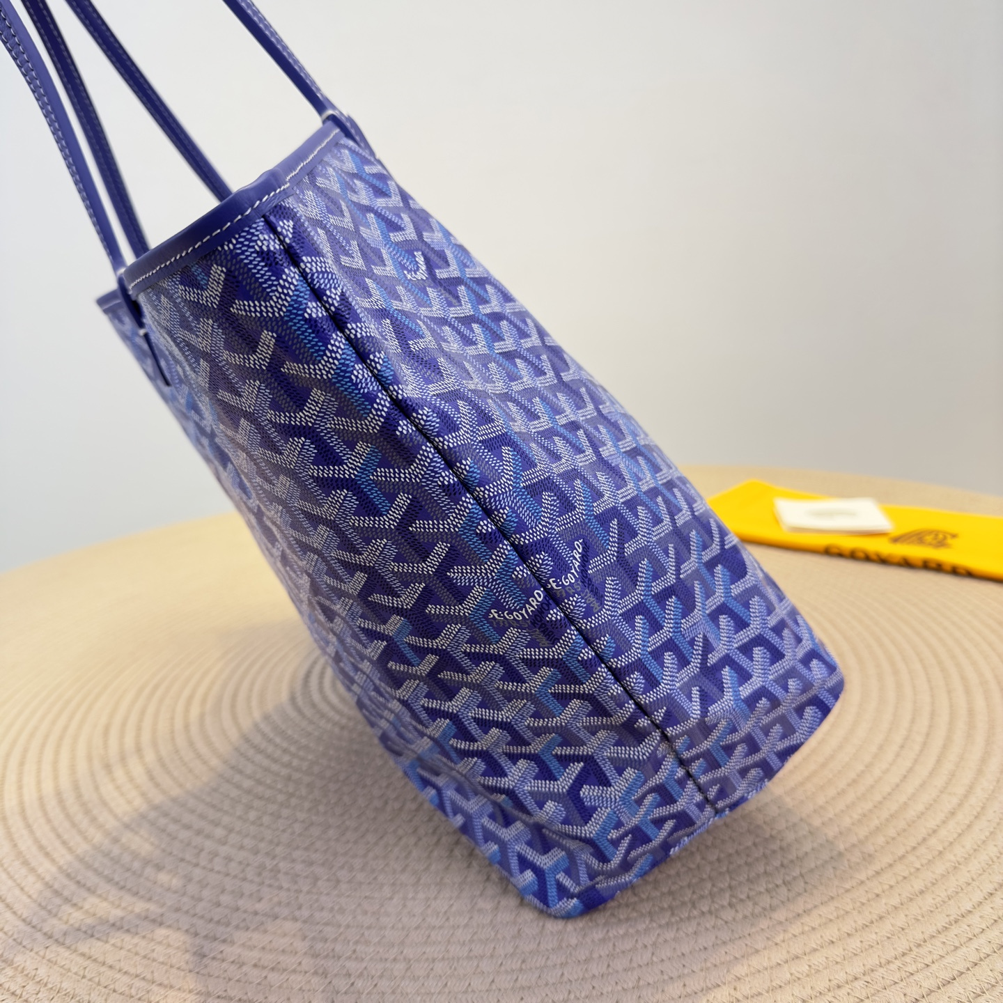高仿Goyard*SaintLouis系列Tote73CL21P手拎袋藍莓紫大號純原版本