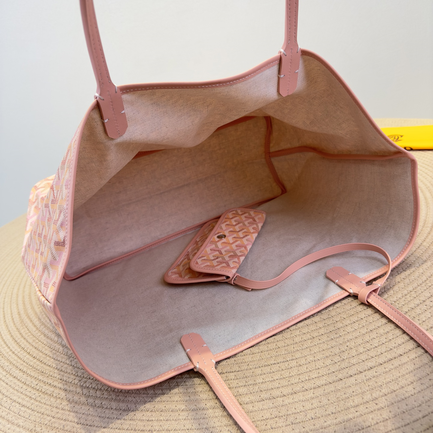 高仿Goyard*SaintLouis系列Tote74CL42P手拎袋櫻花粉大號純原版本