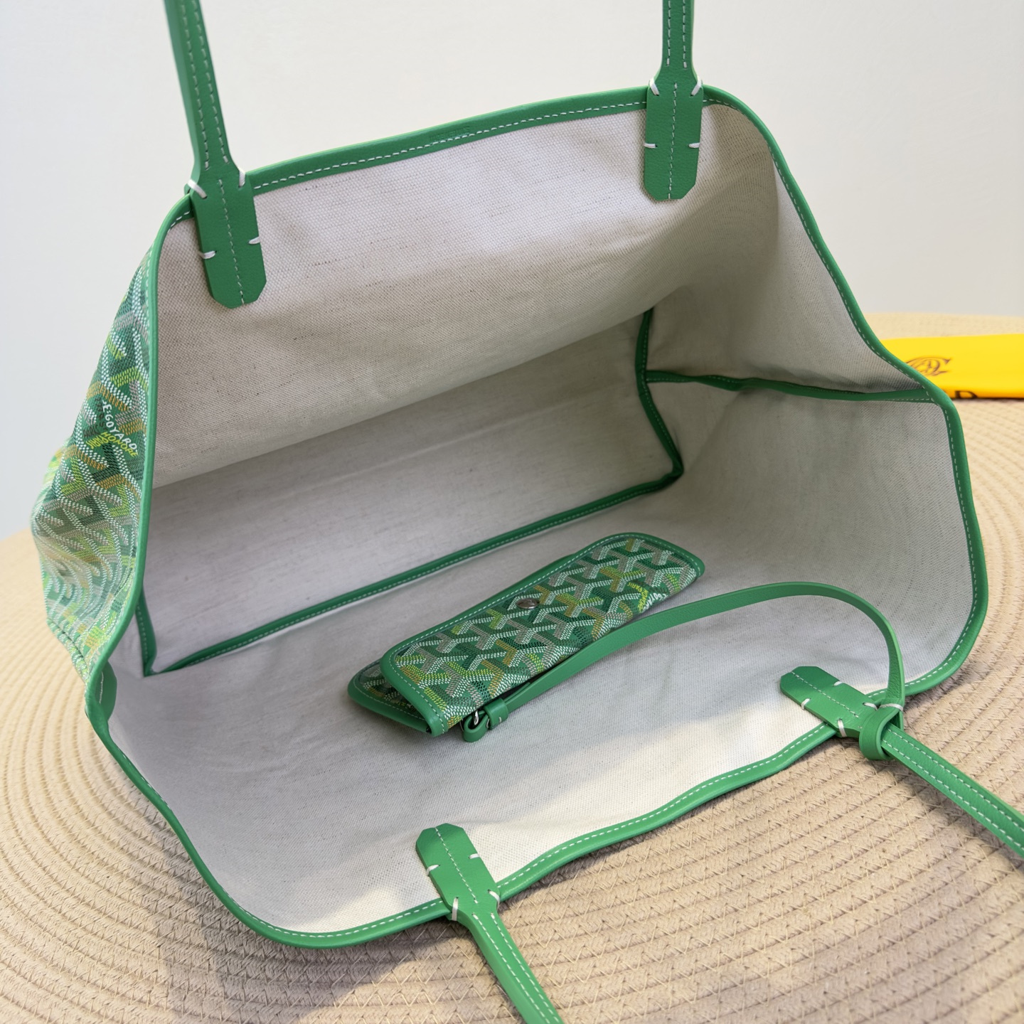 高仿Goyard*SaintLouis系列Tote72CL69P手拎袋草地綠大號純原版本