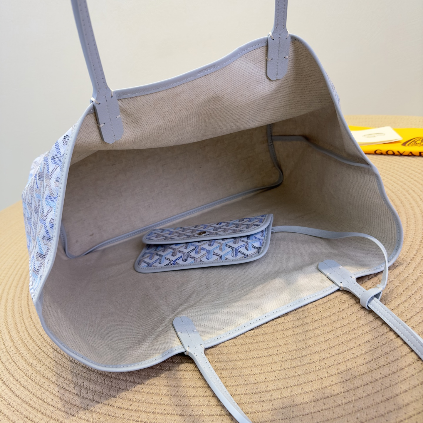 高仿Goyard*SaintLouis系列Tote71CL23P手拎袋冰川極地藍大號純原版本