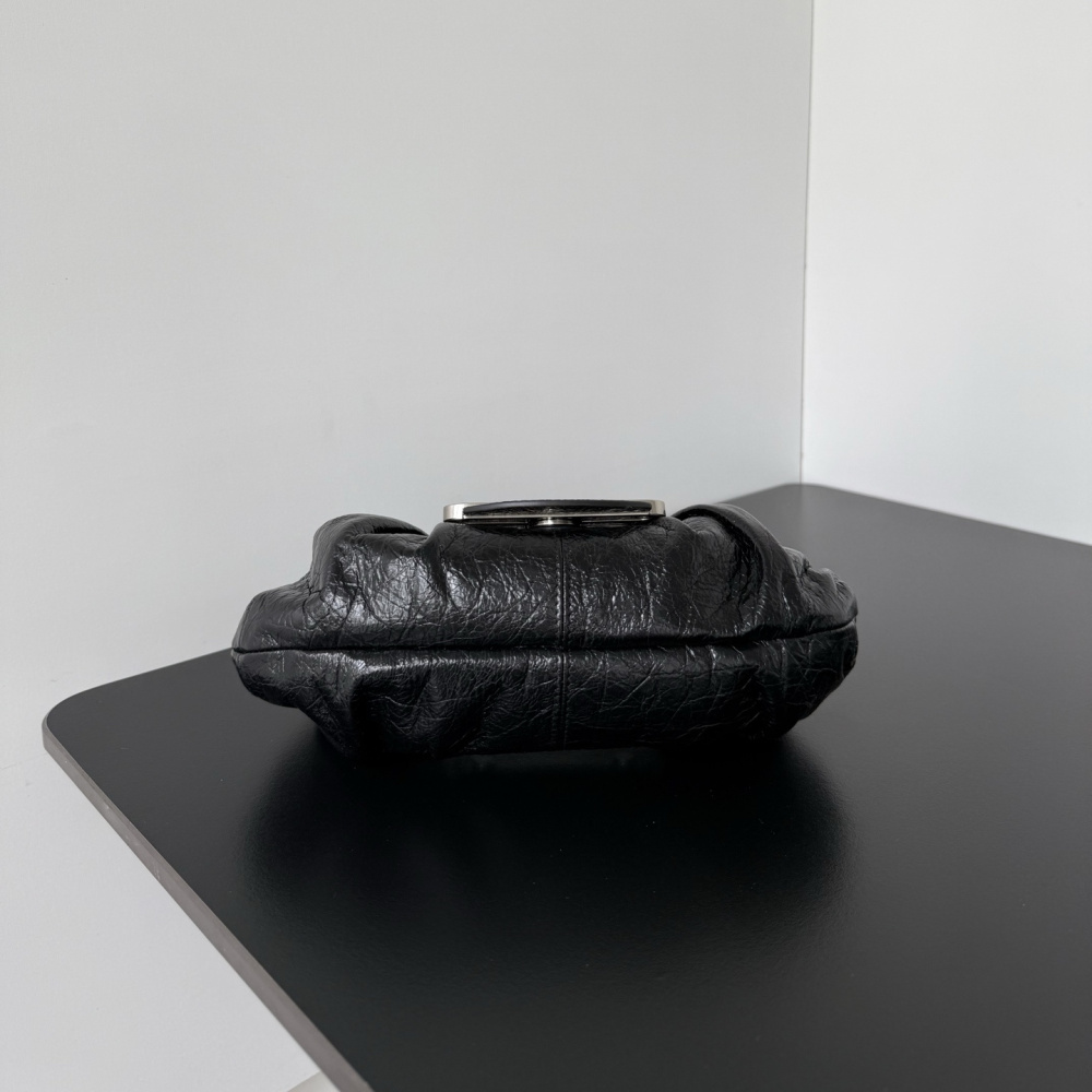 高仿Balenciaga*Pamela系列T11000單肩包羊皮黑色小號純原版本