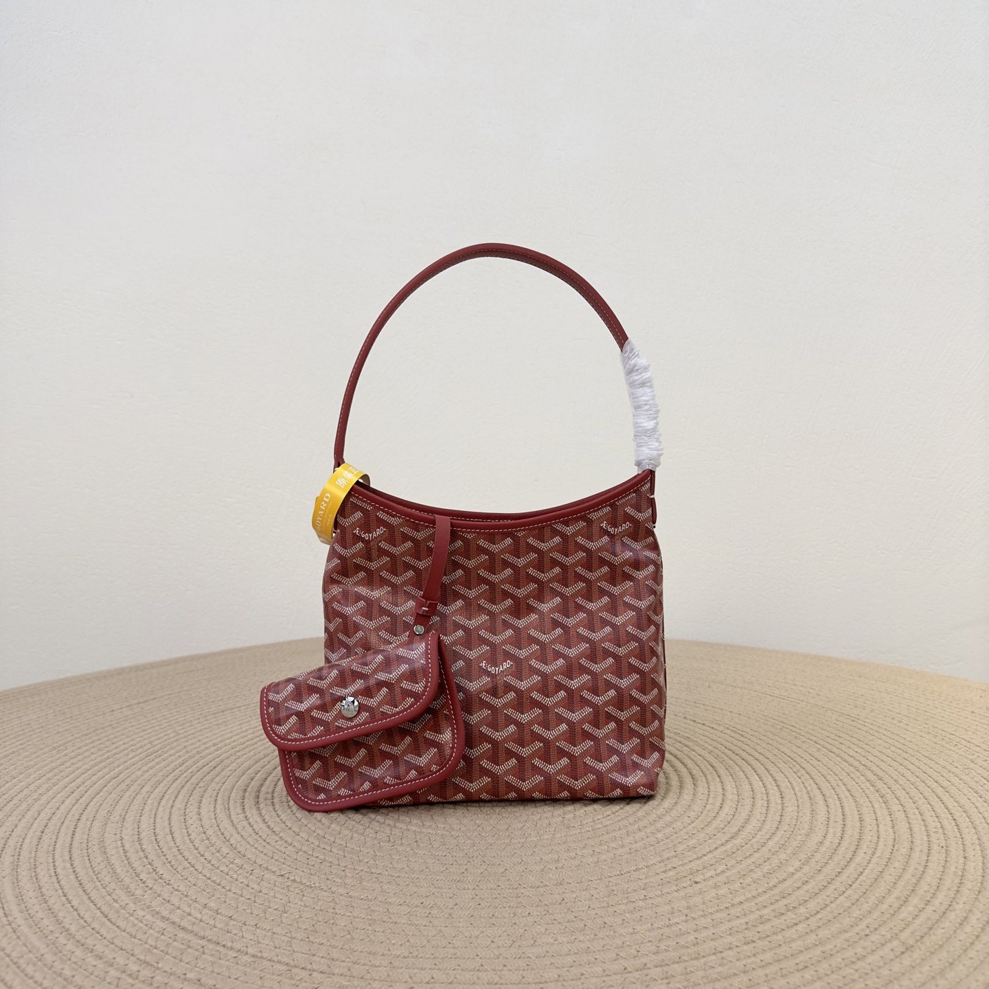 高仿Goyard*Boheme系列02CL02P單肩包紅色Mini純原版本