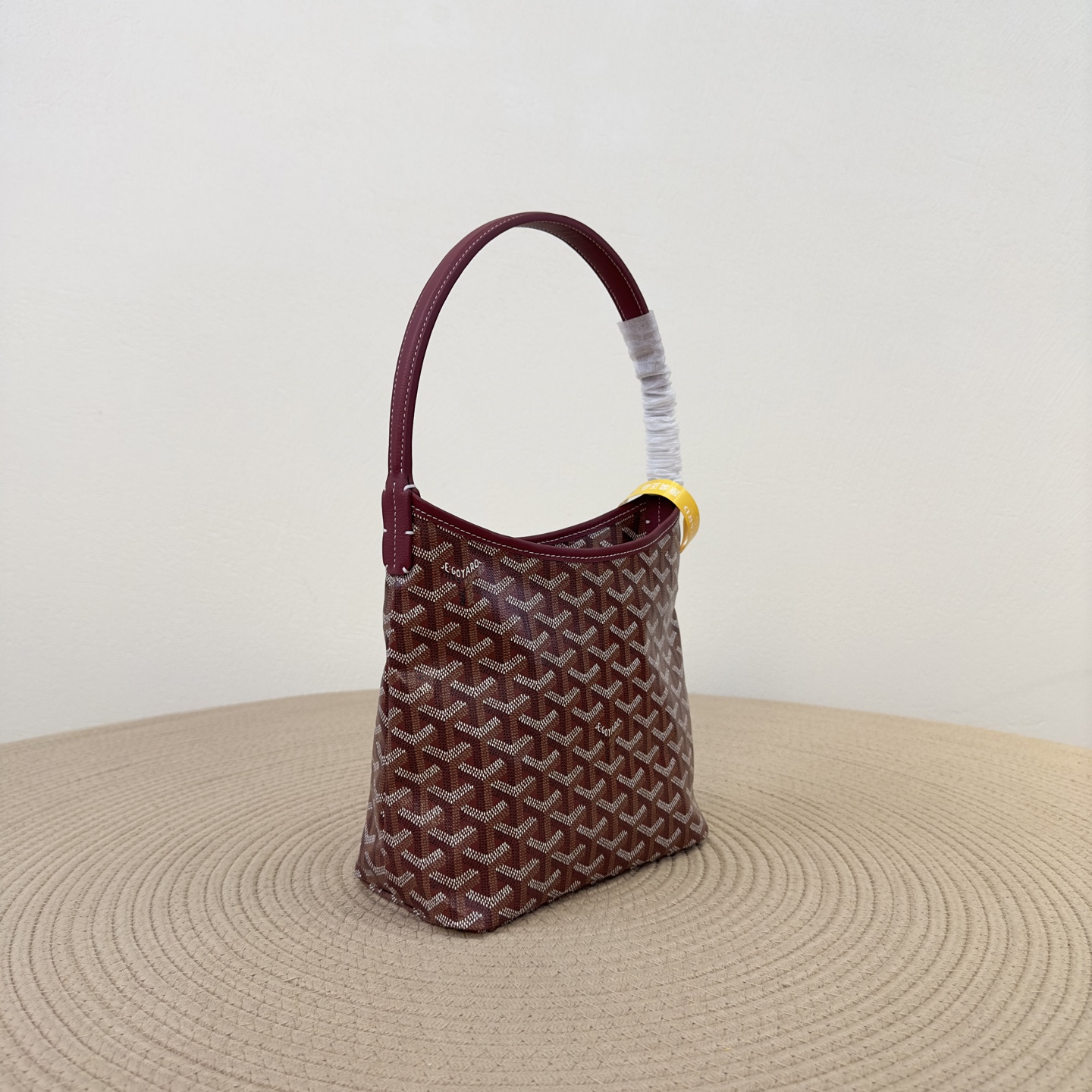 高仿Goyard*Boheme系列33CL33P單肩包酒紅色Mini純原版本
