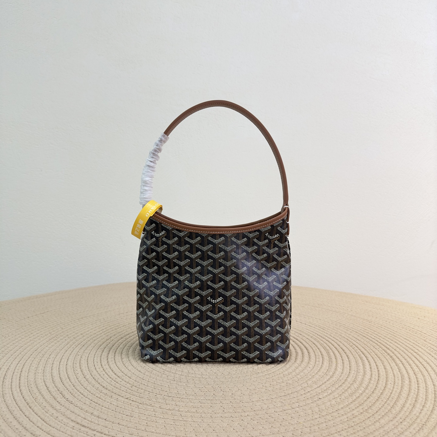 高仿Goyard*Boheme系列01CL03P單肩包棕色Mini純原版本